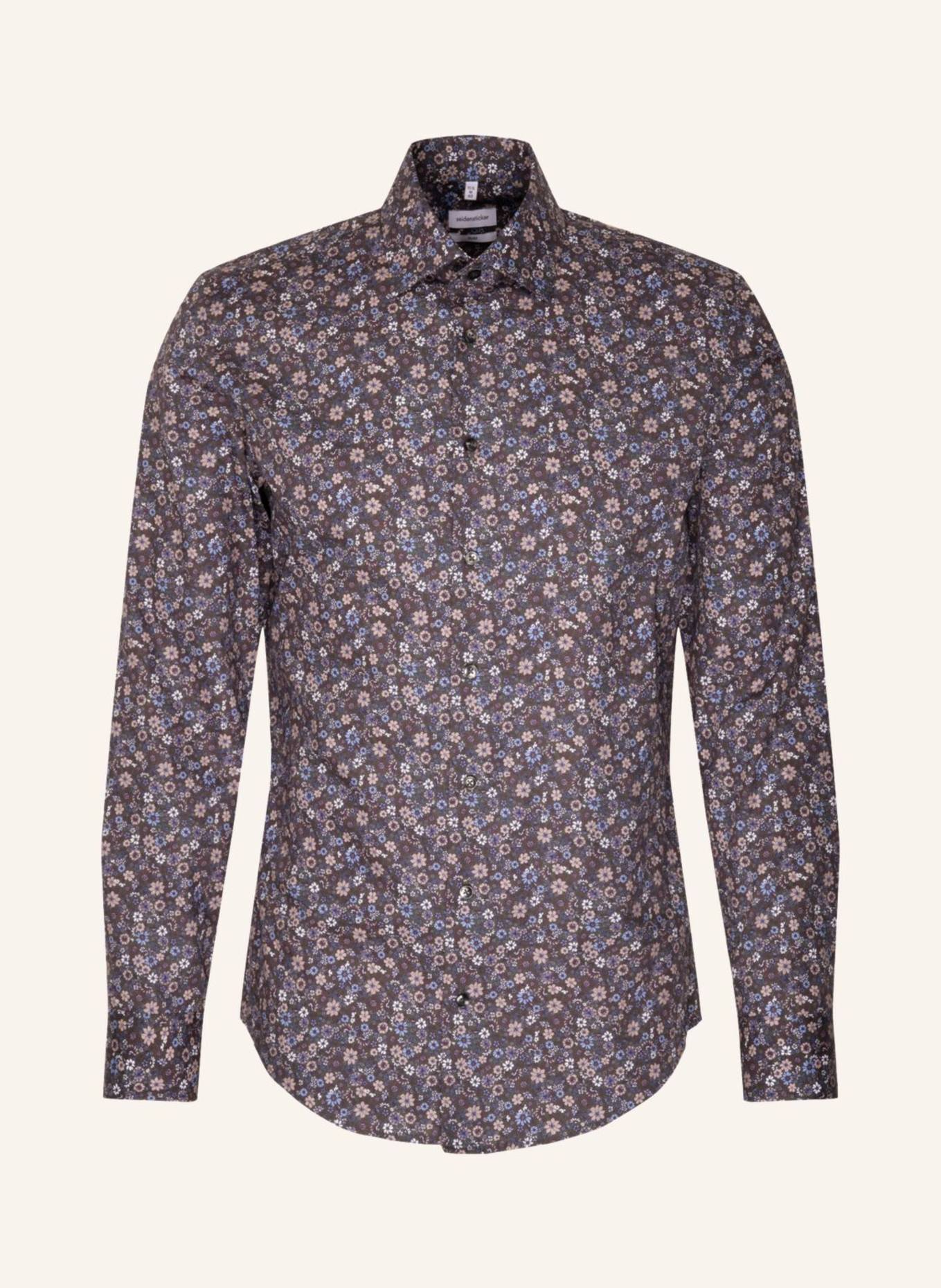 seidensticker Business Hemd Slim Fit: BRAUN