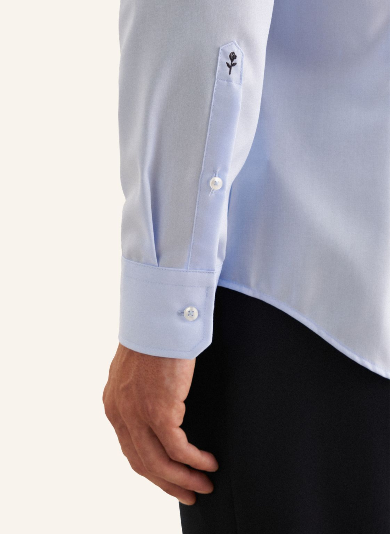 seidensticker Business Hemd Slim Fit: BLAU