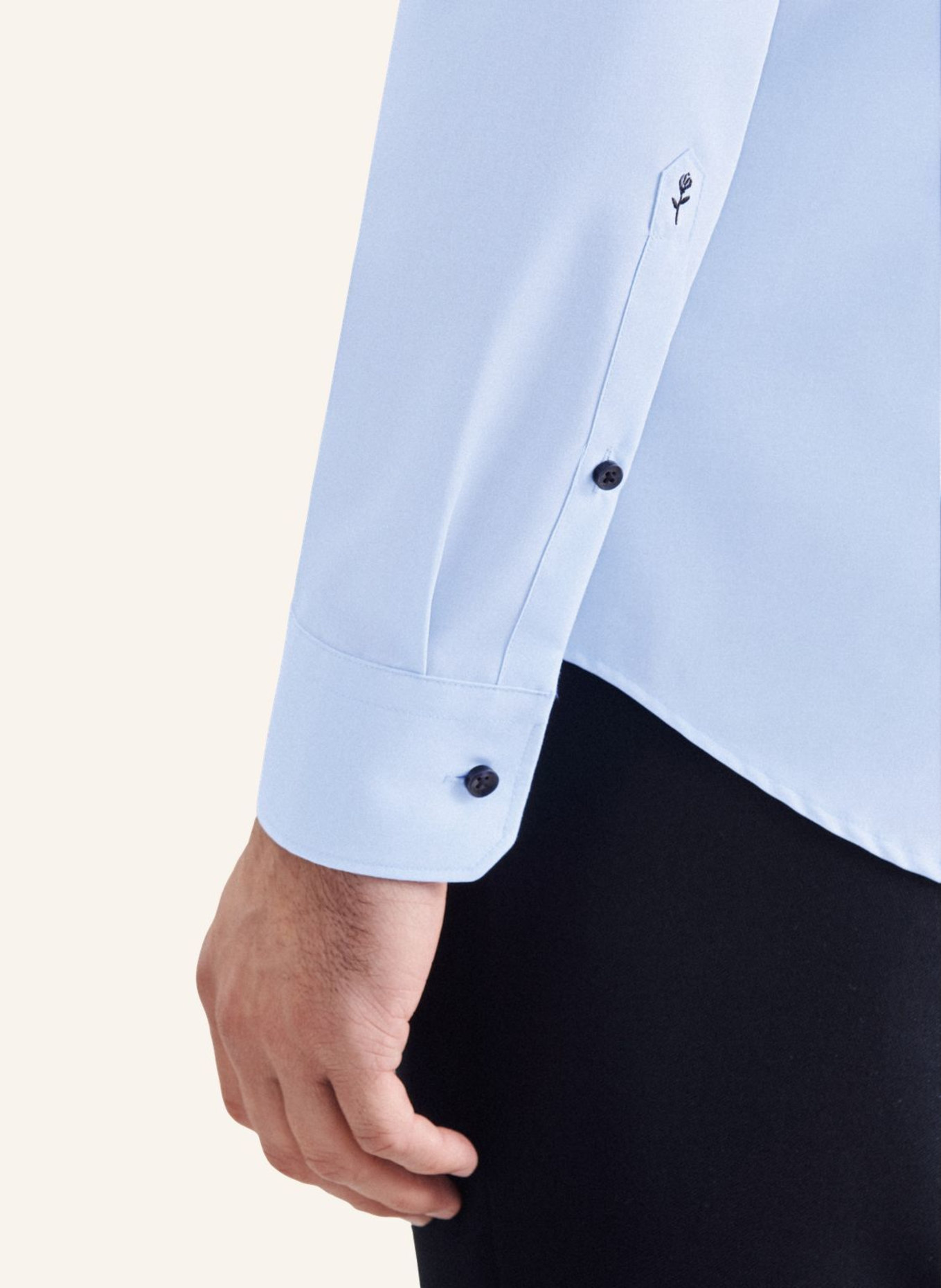 seidensticker Business Hemd Slim Fit: BLAU