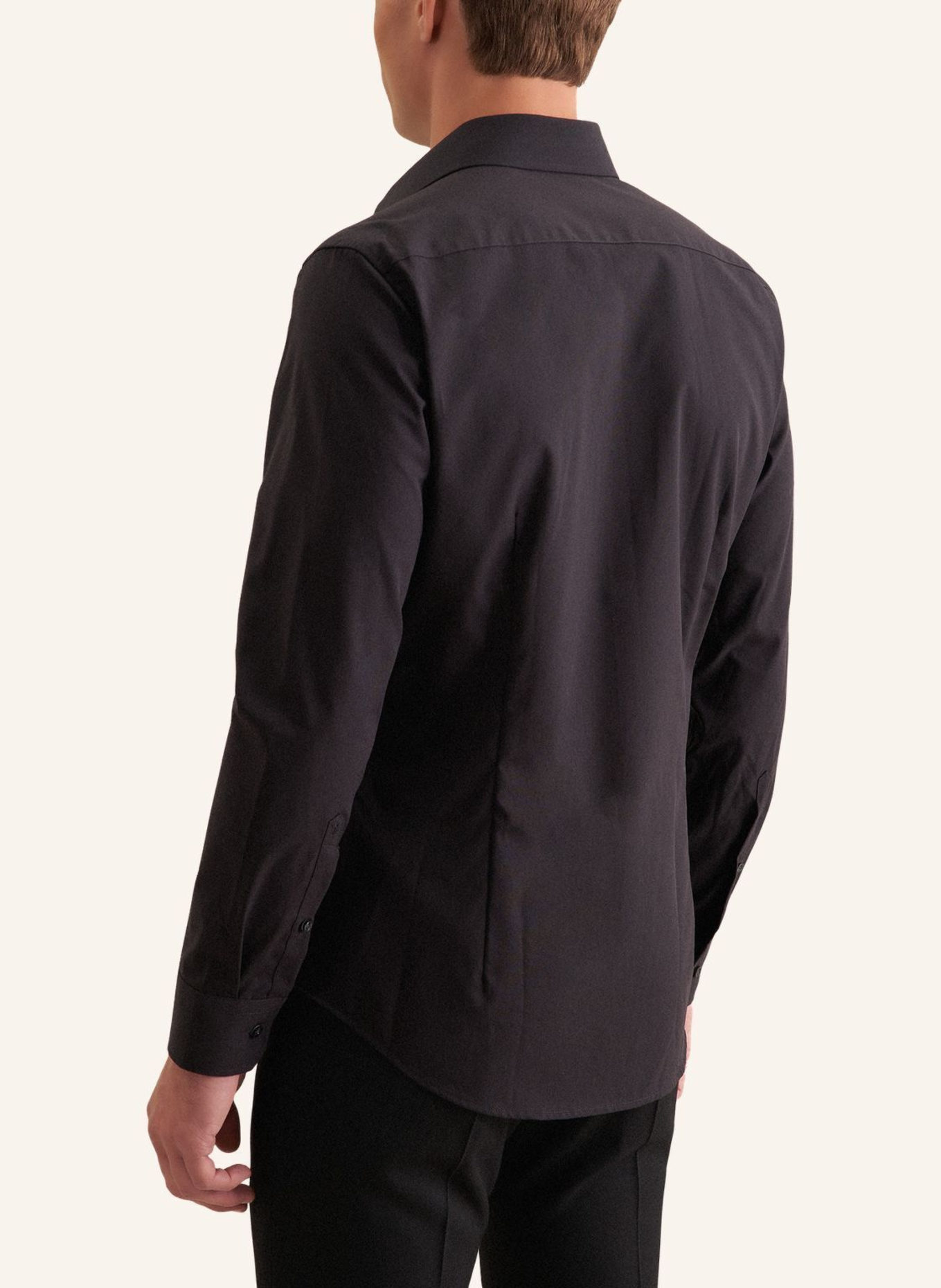 seidensticker Business Hemd Slim Fit: SCHWARZ