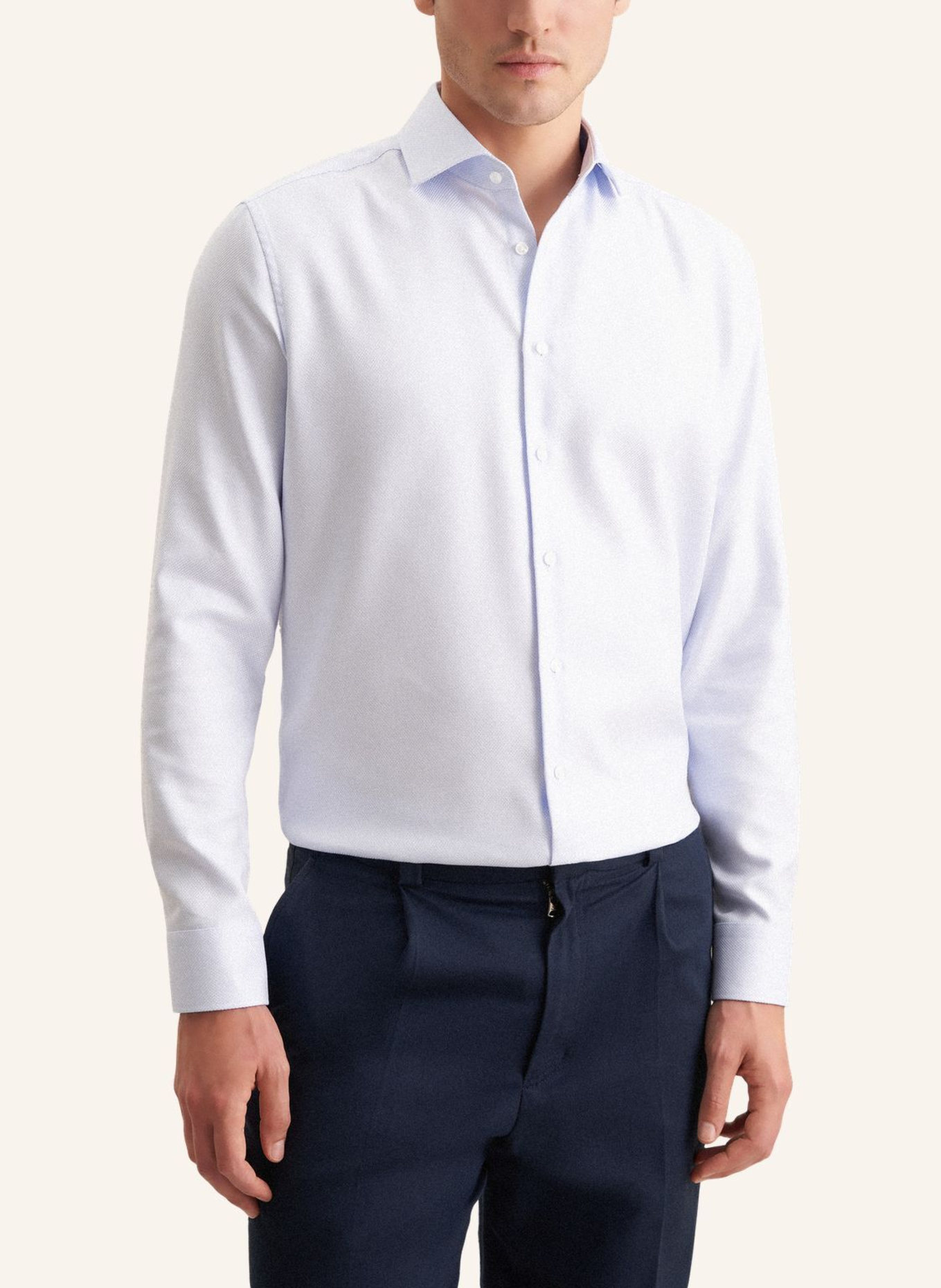 seidensticker Business Hemd Comfort Fit: HELLBLAU