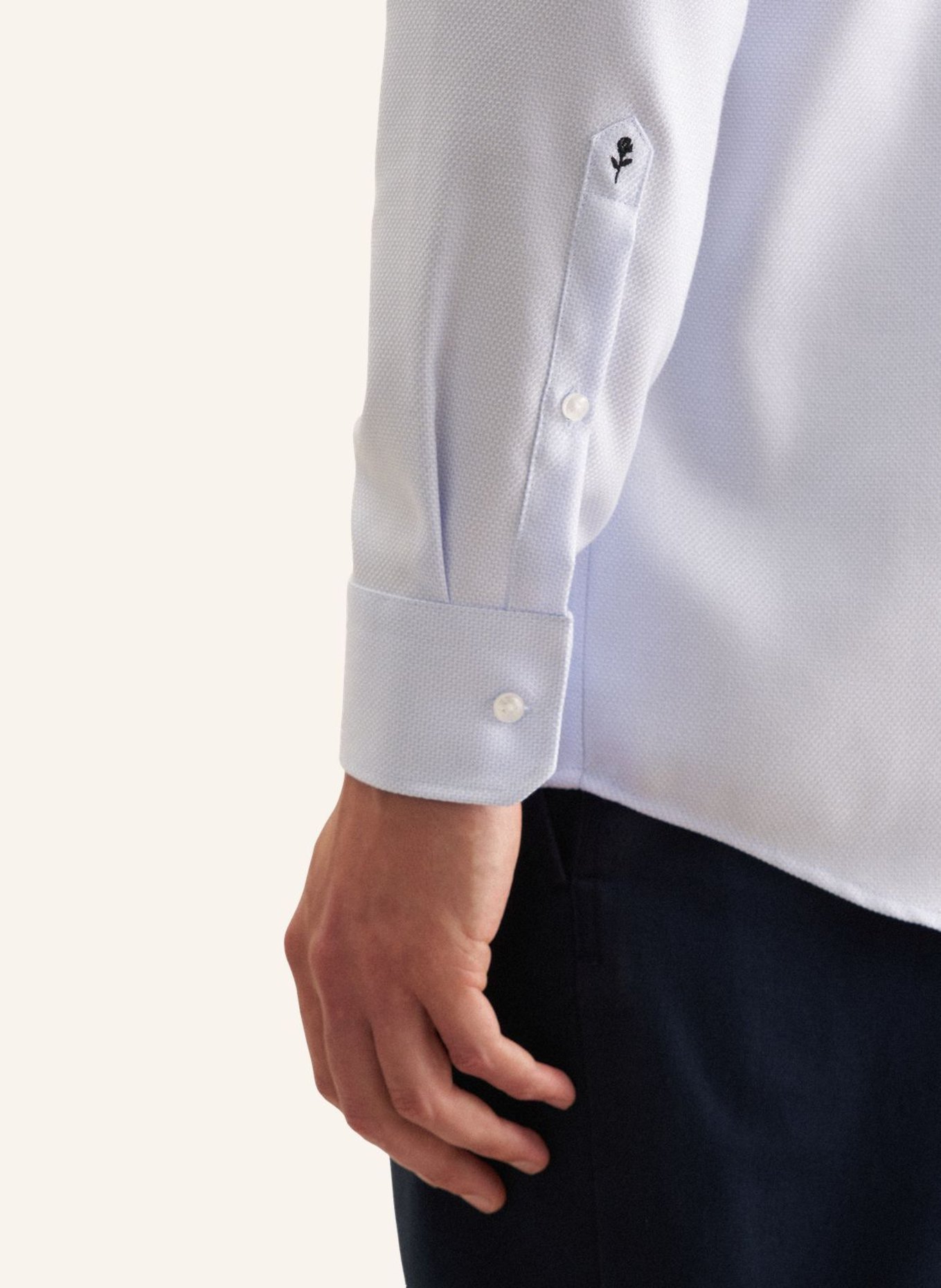 seidensticker Business Hemd Comfort Fit: HELLBLAU