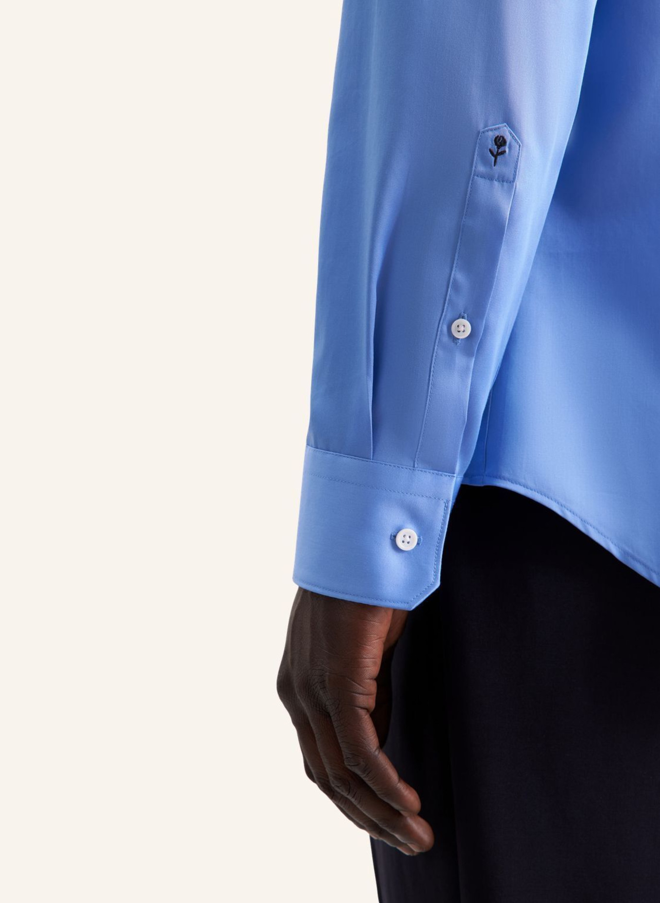 seidensticker Business Hemd Slim Fit: BLAU