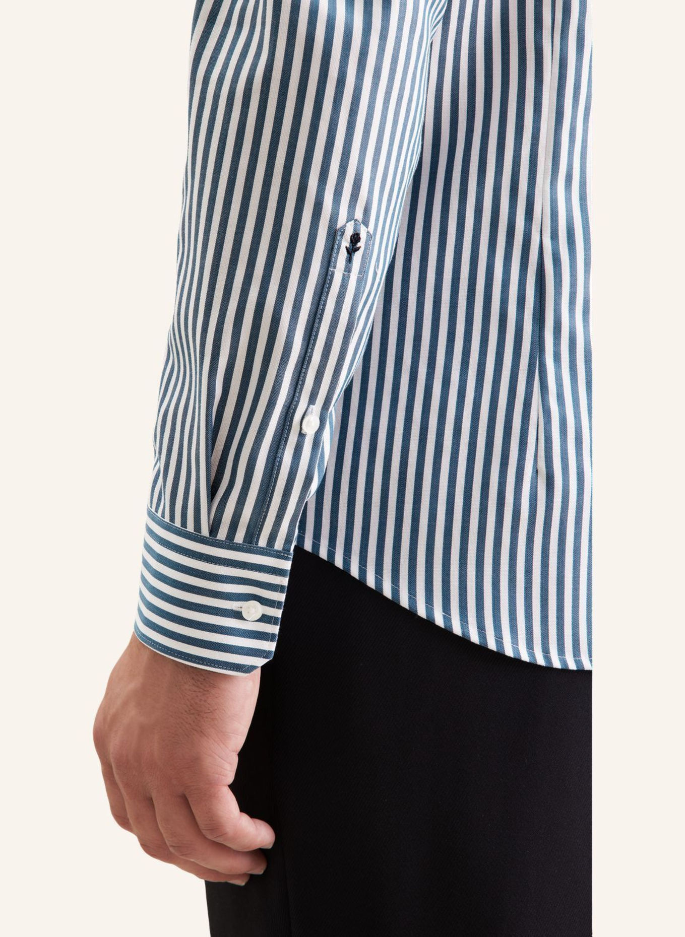 seidensticker Business Hemd Slim Fit: GRÜN