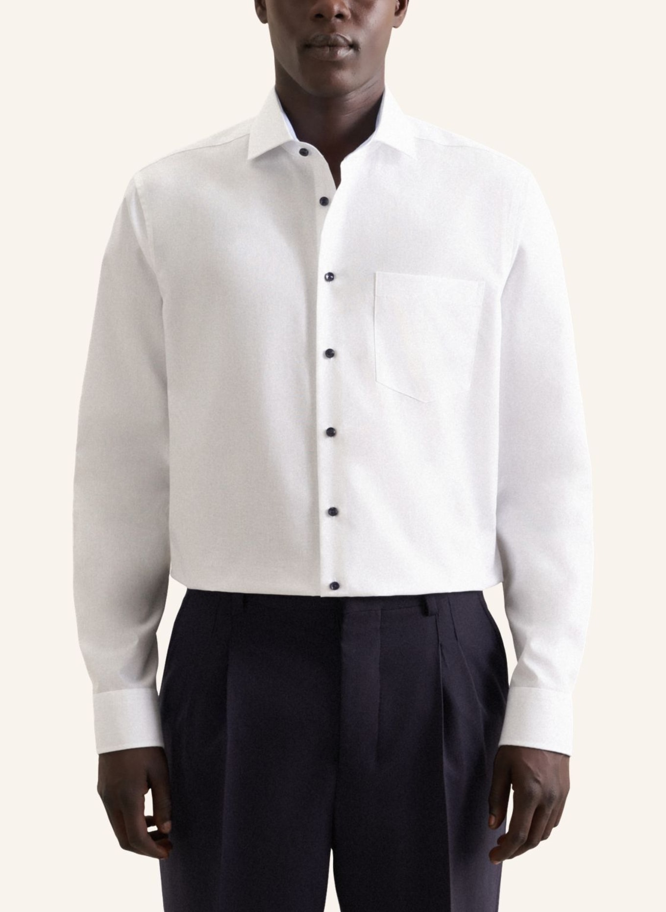 seidensticker , Business Hemd Regular Fit: WEISS