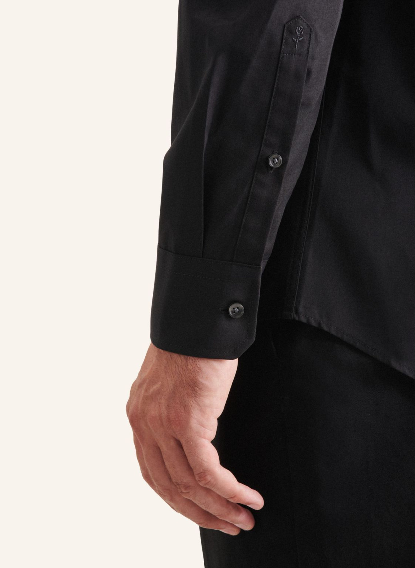 seidensticker Business Hemd Regular Fit: SCHWARZ