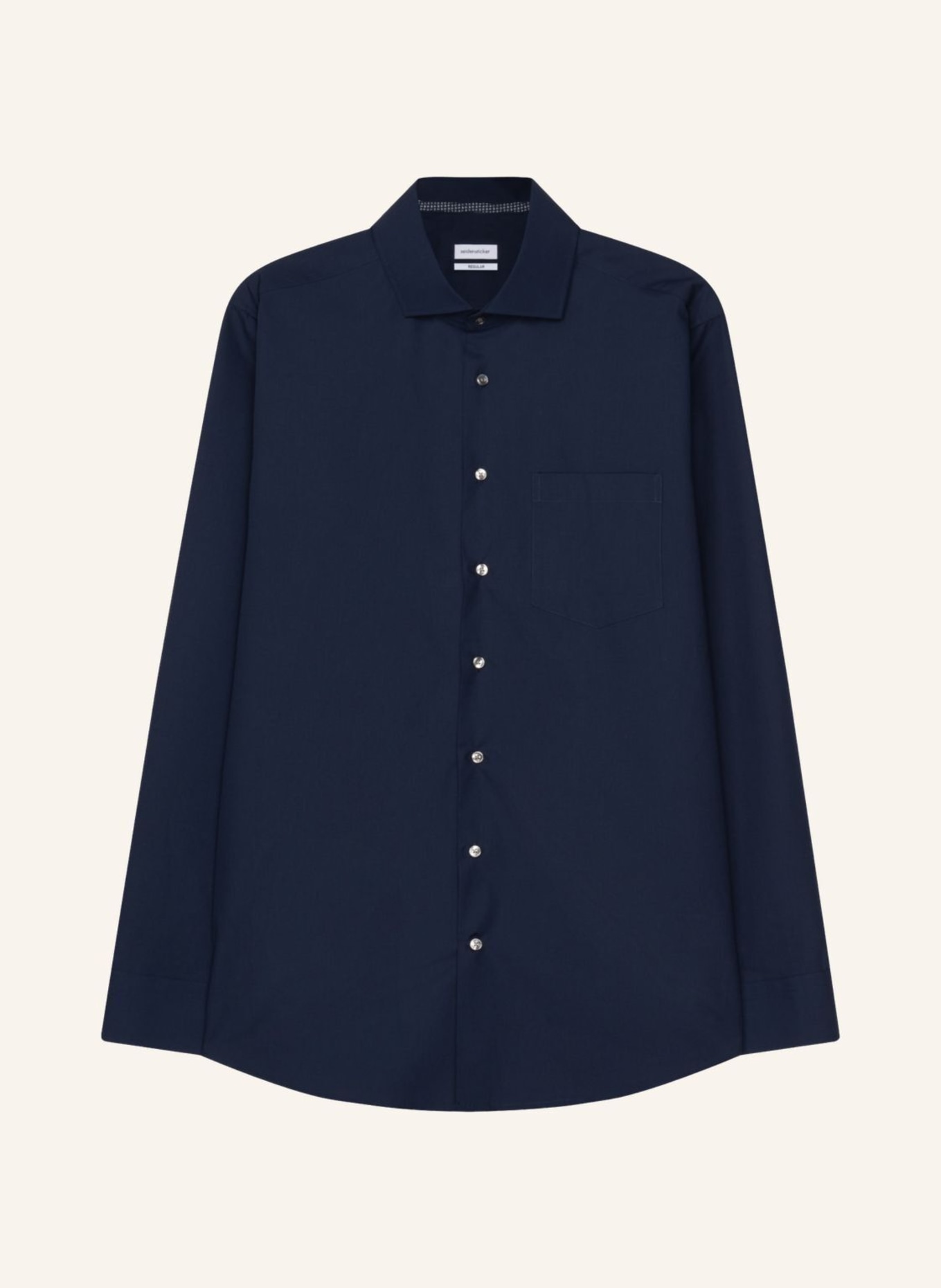 seidensticker Business Hemd Regular Fit: DUNKELBLAU