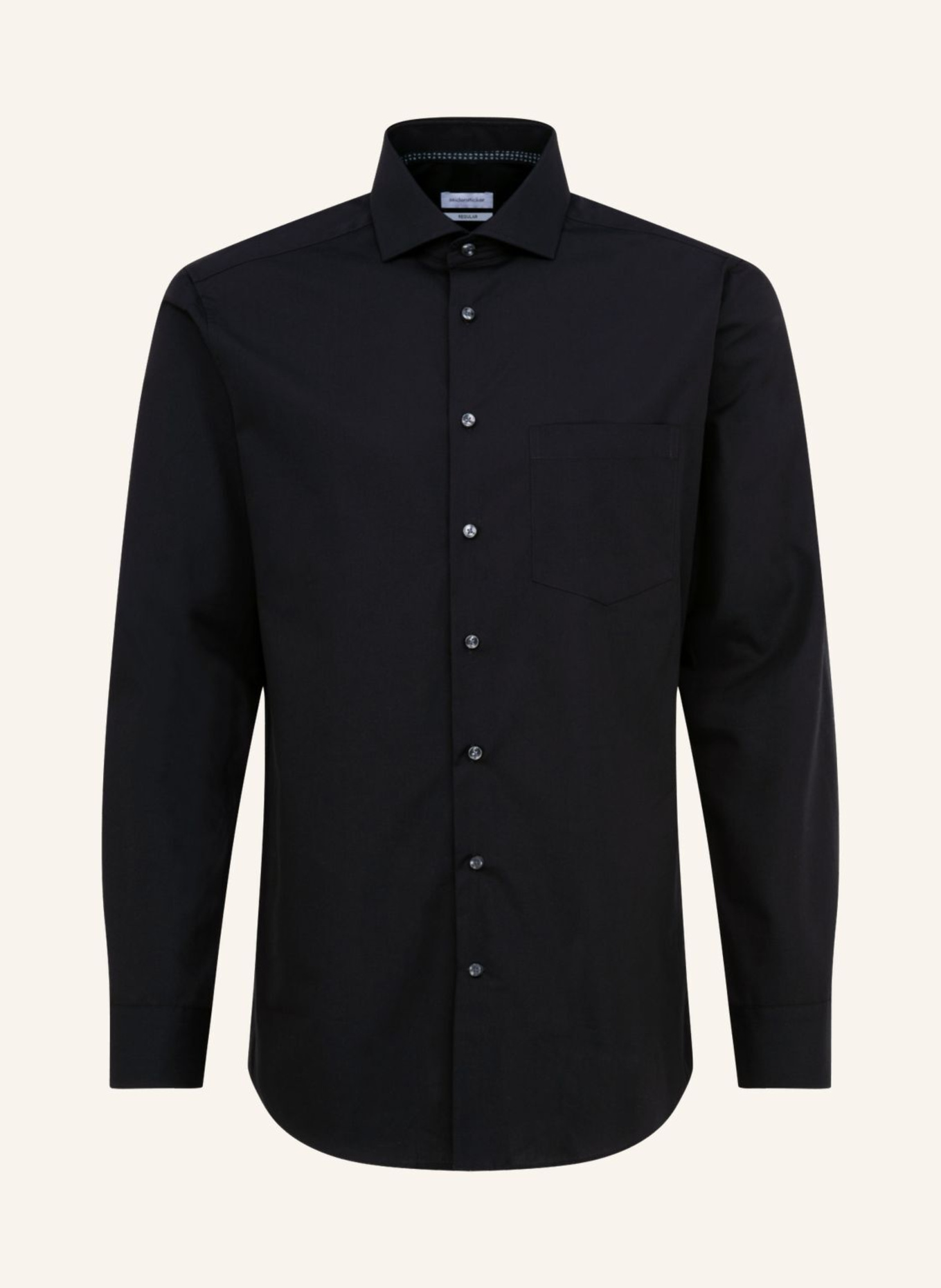 seidensticker Business Hemd Regular Fit: SCHWARZ