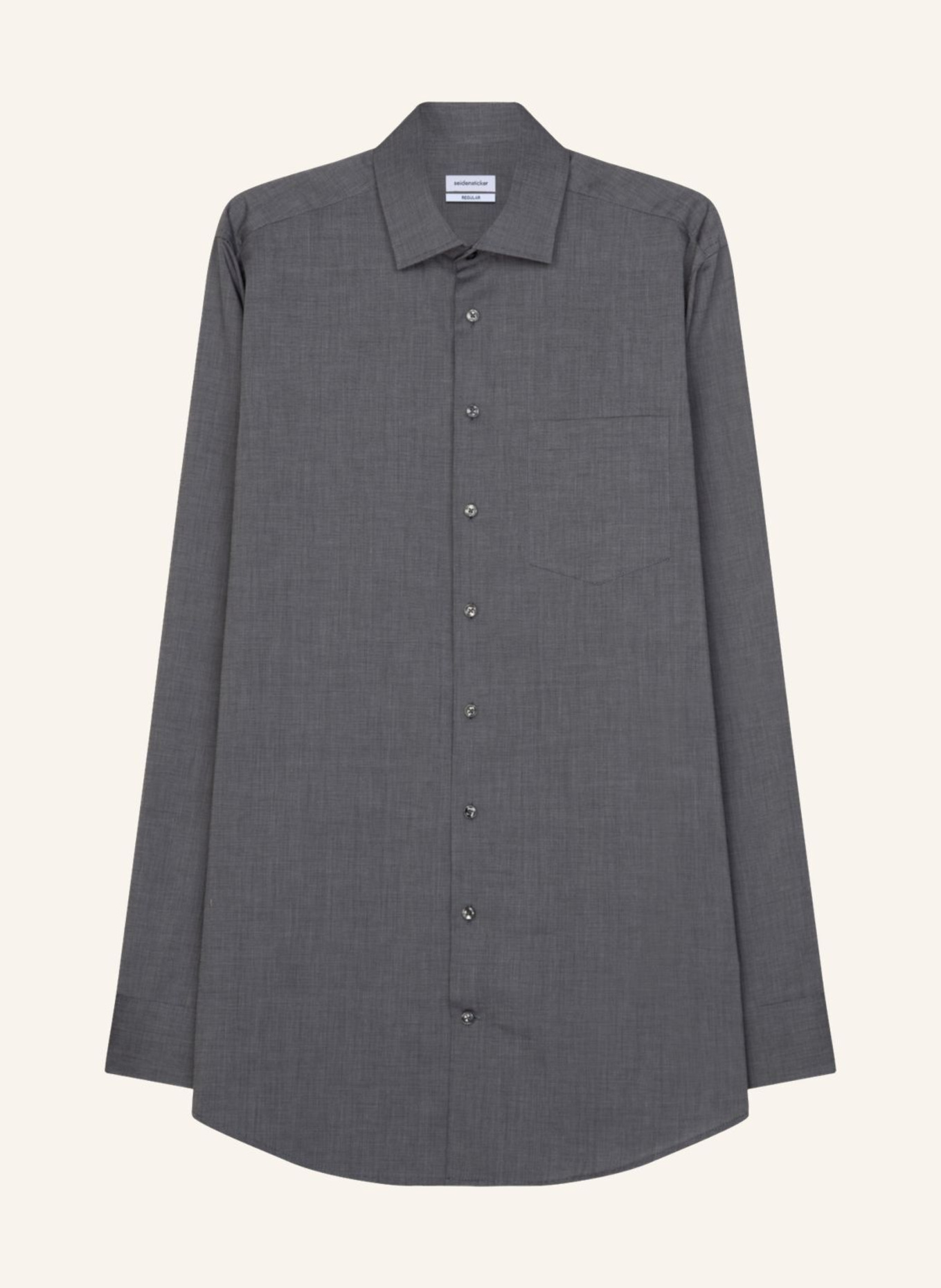 seidensticker Business Hemd Regular Fit: GRAU