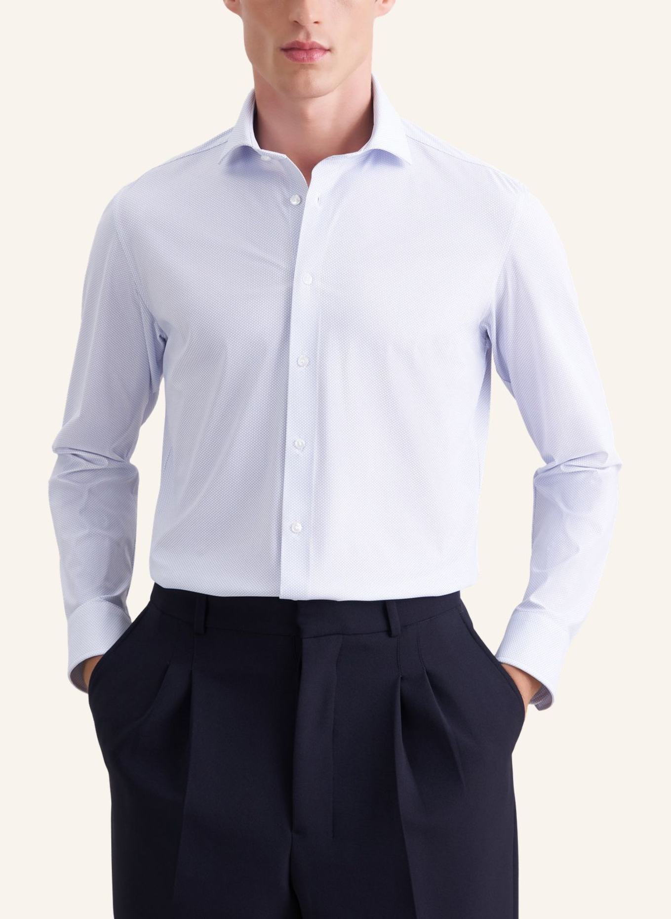 seidensticker Performance-Hemd Slim Fit: BLAU