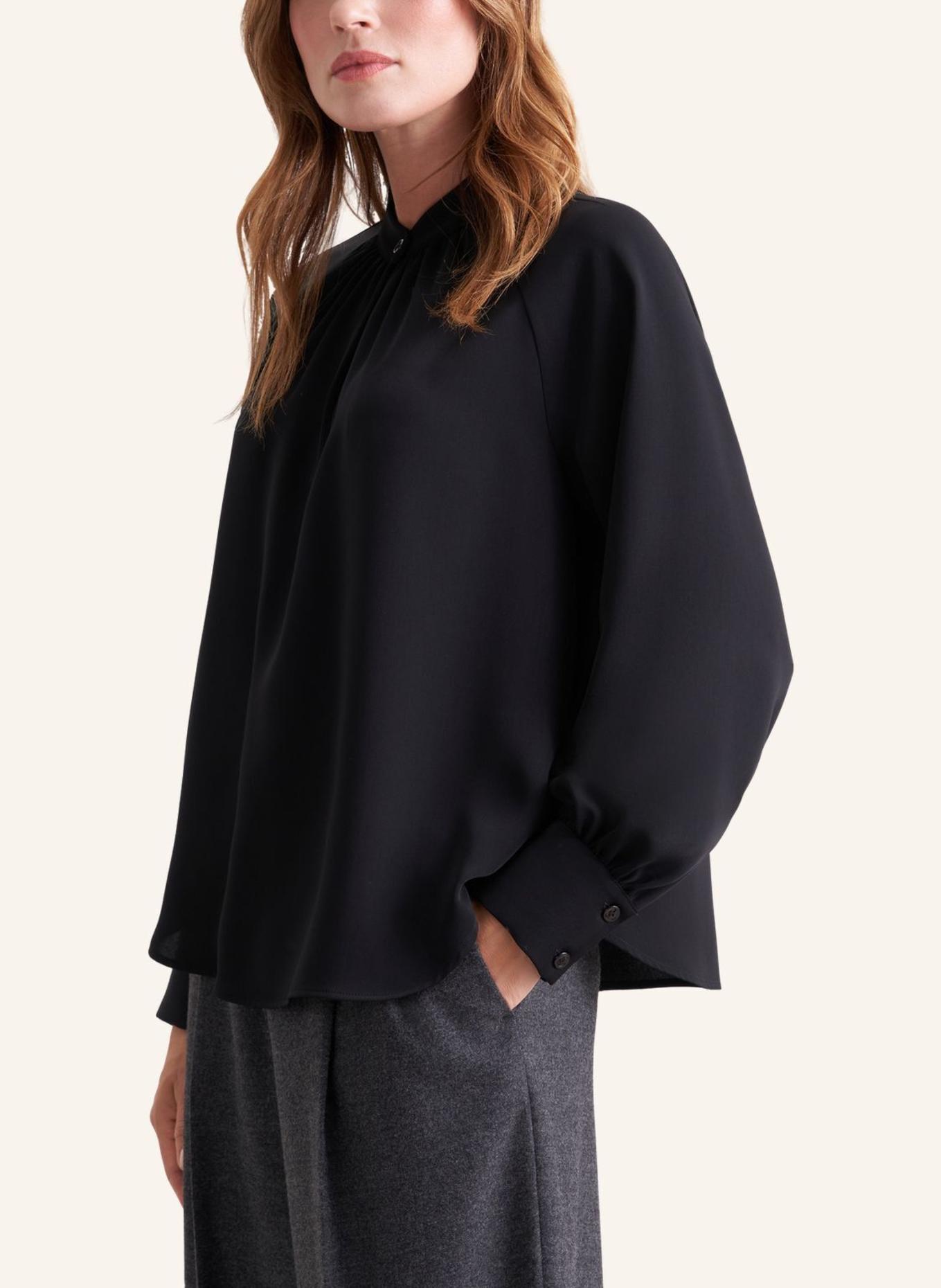 seidensticker Stehkragenbluse: SCHWARZ