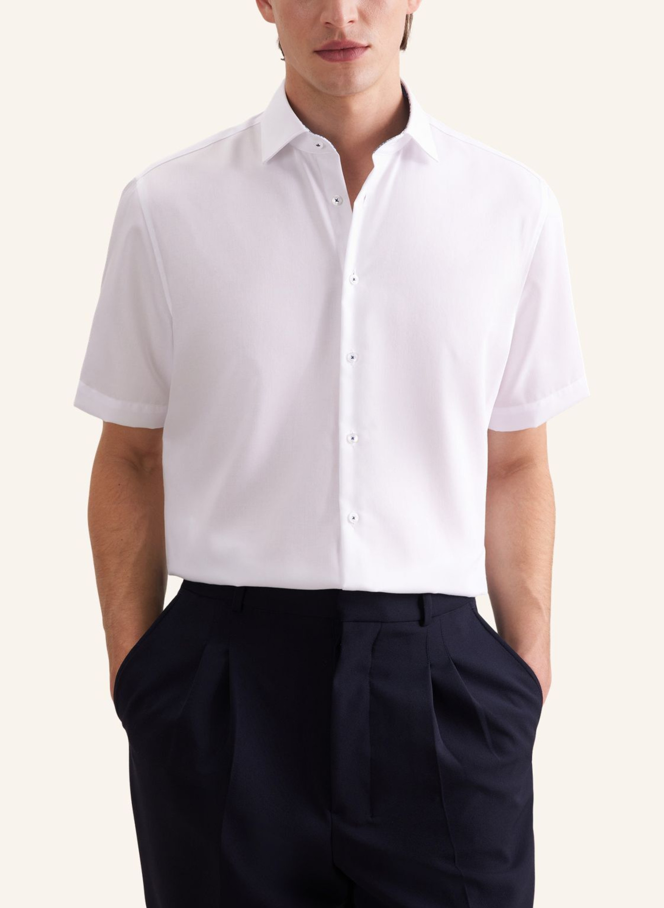 seidensticker Business Hemd Regular Fit: WEISS