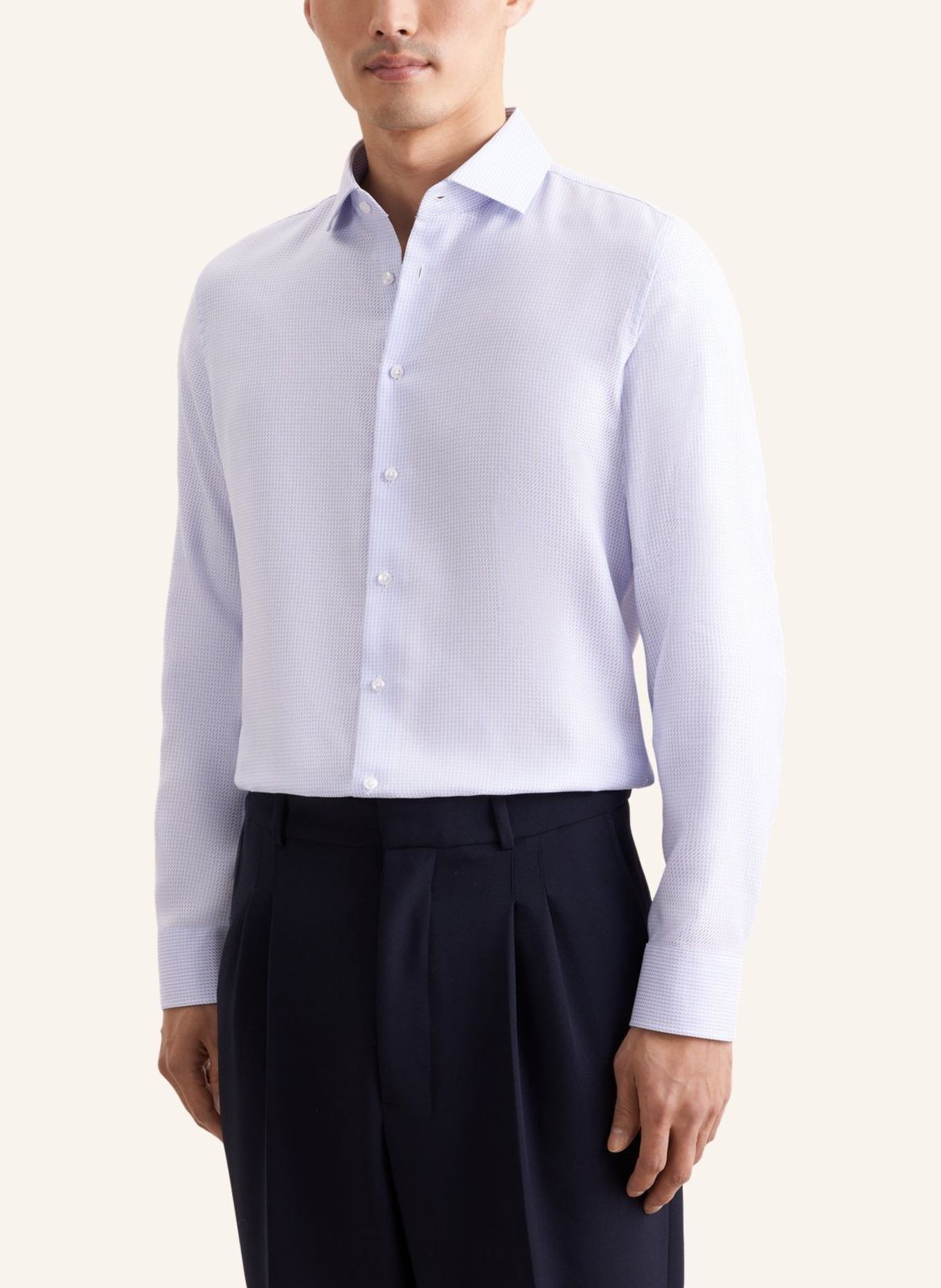 seidensticker Slim-Fit Business Shirt: PINK