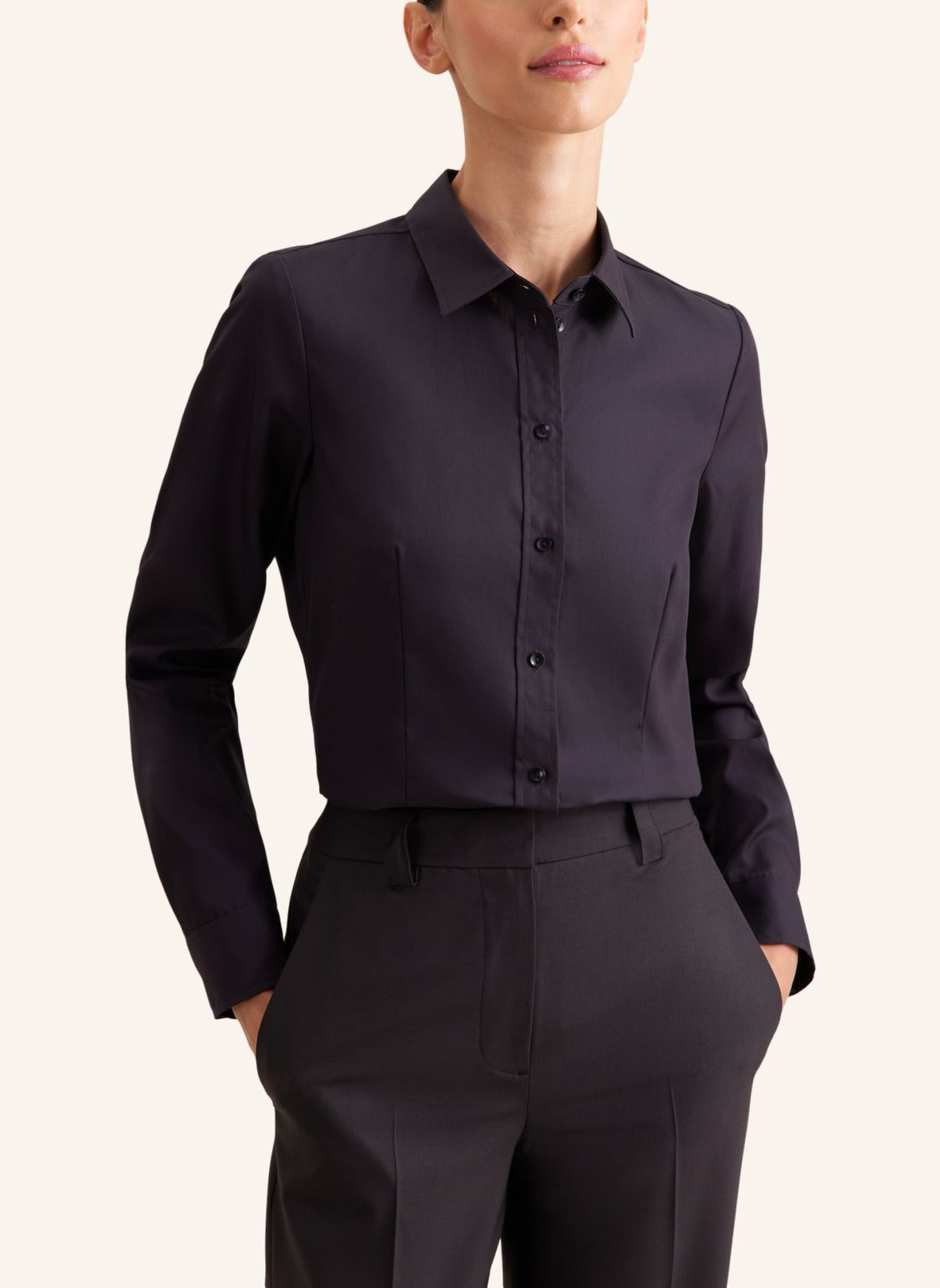 seidensticker Hemdbluse: SCHWARZ