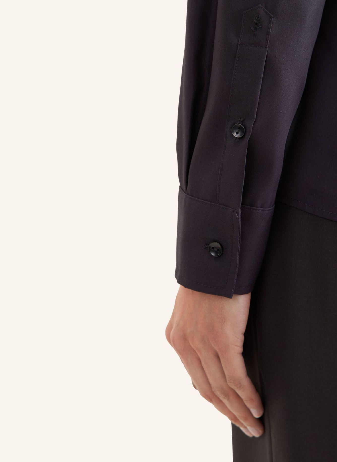 seidensticker Hemdbluse: SCHWARZ