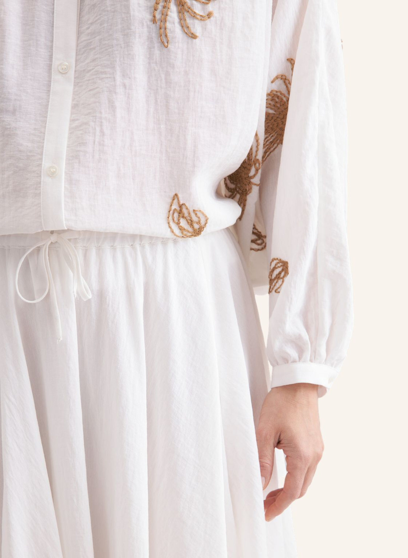 seidensticker Rock: ECRU