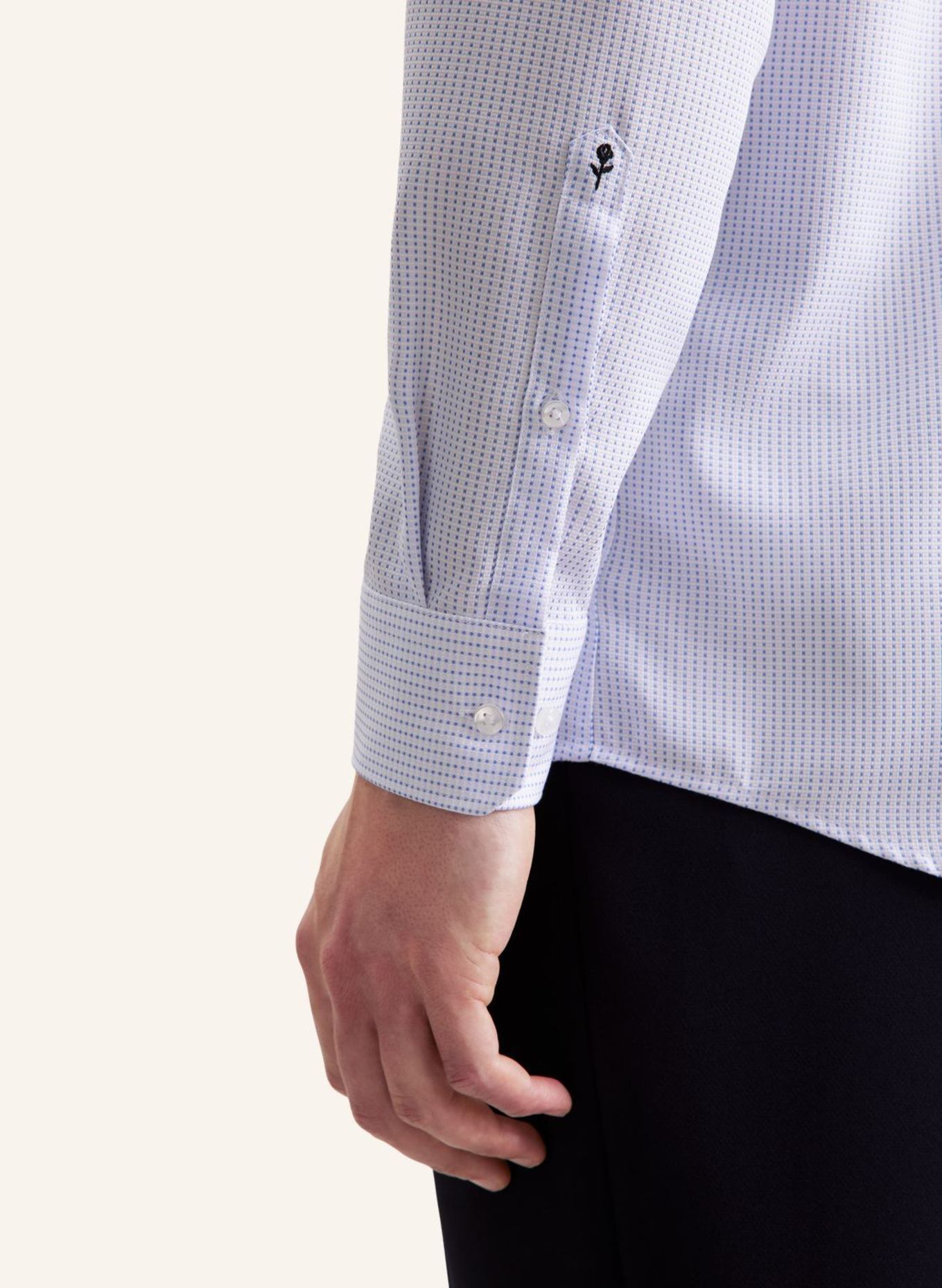 seidensticker Business Hemd Regular Fit: HELLBLAU