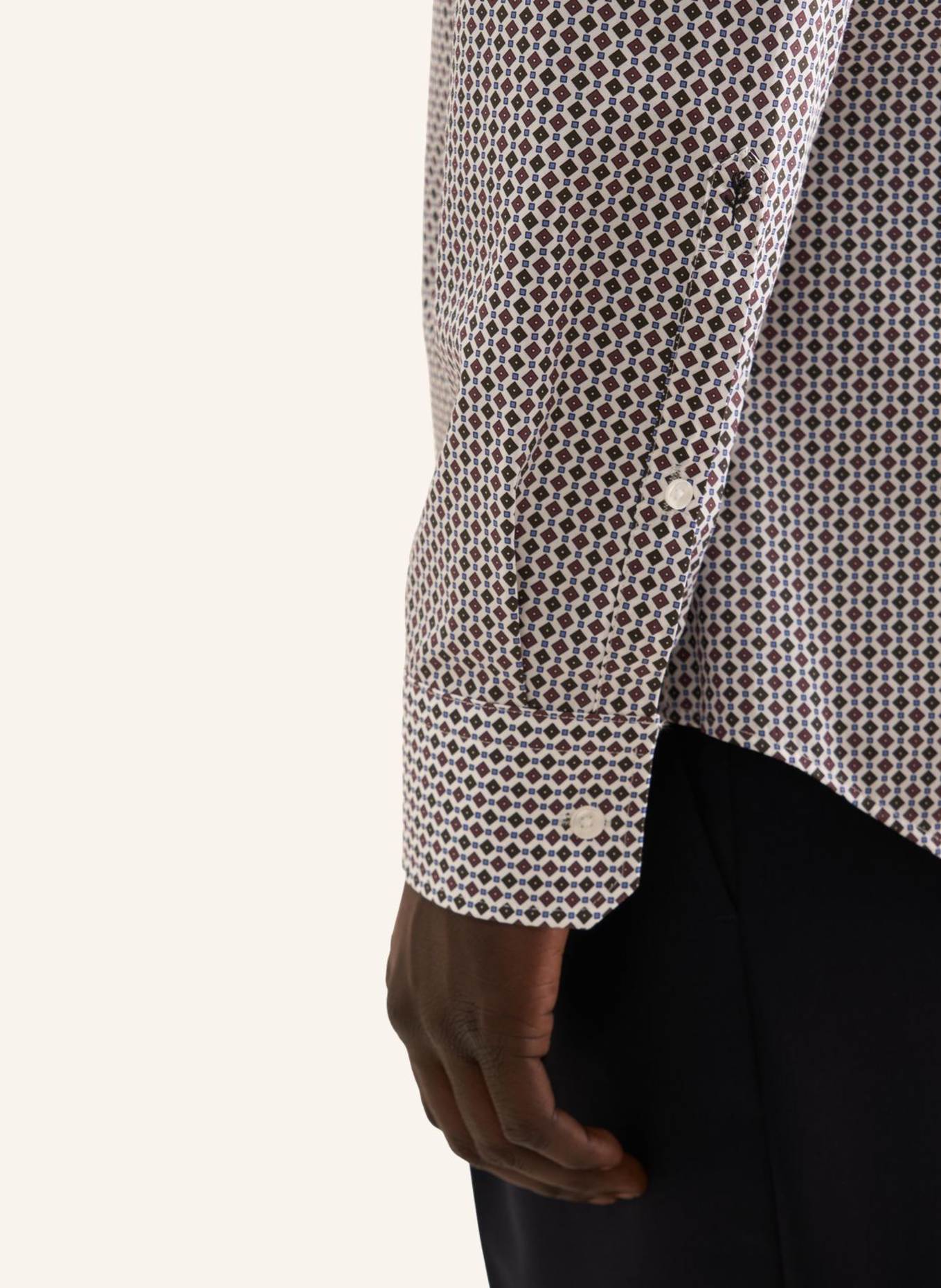 seidensticker Business Hemd Slim Fit: GRÜN