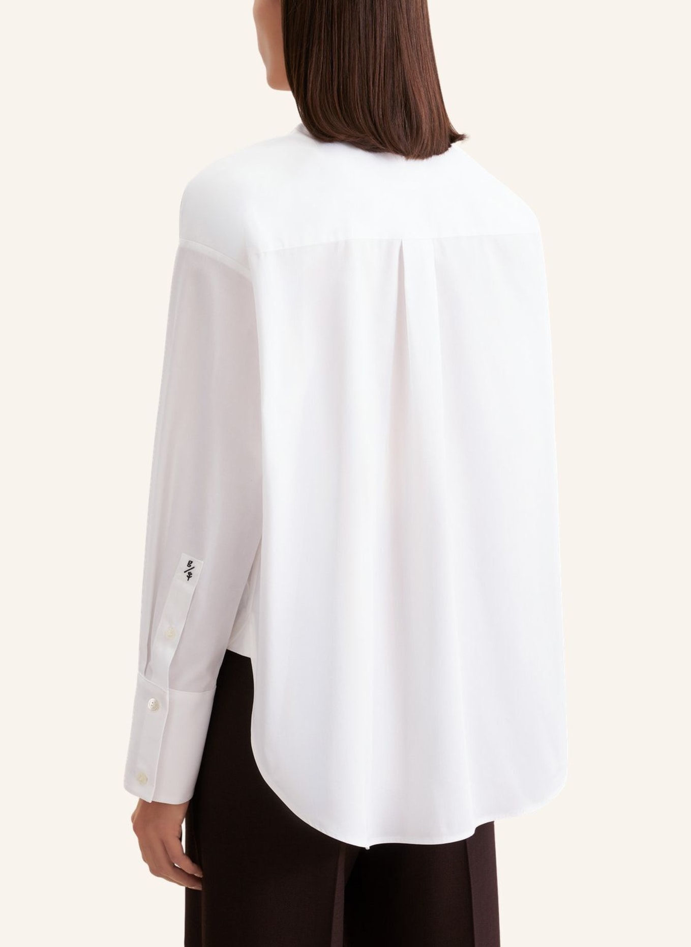 seidensticker Longbluse: WEISS