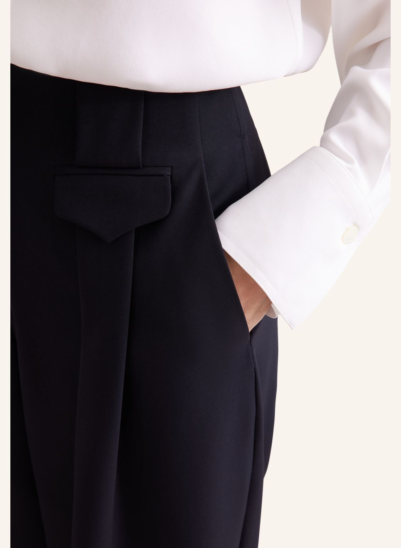 seidensticker Hose: DUNKELBLAU