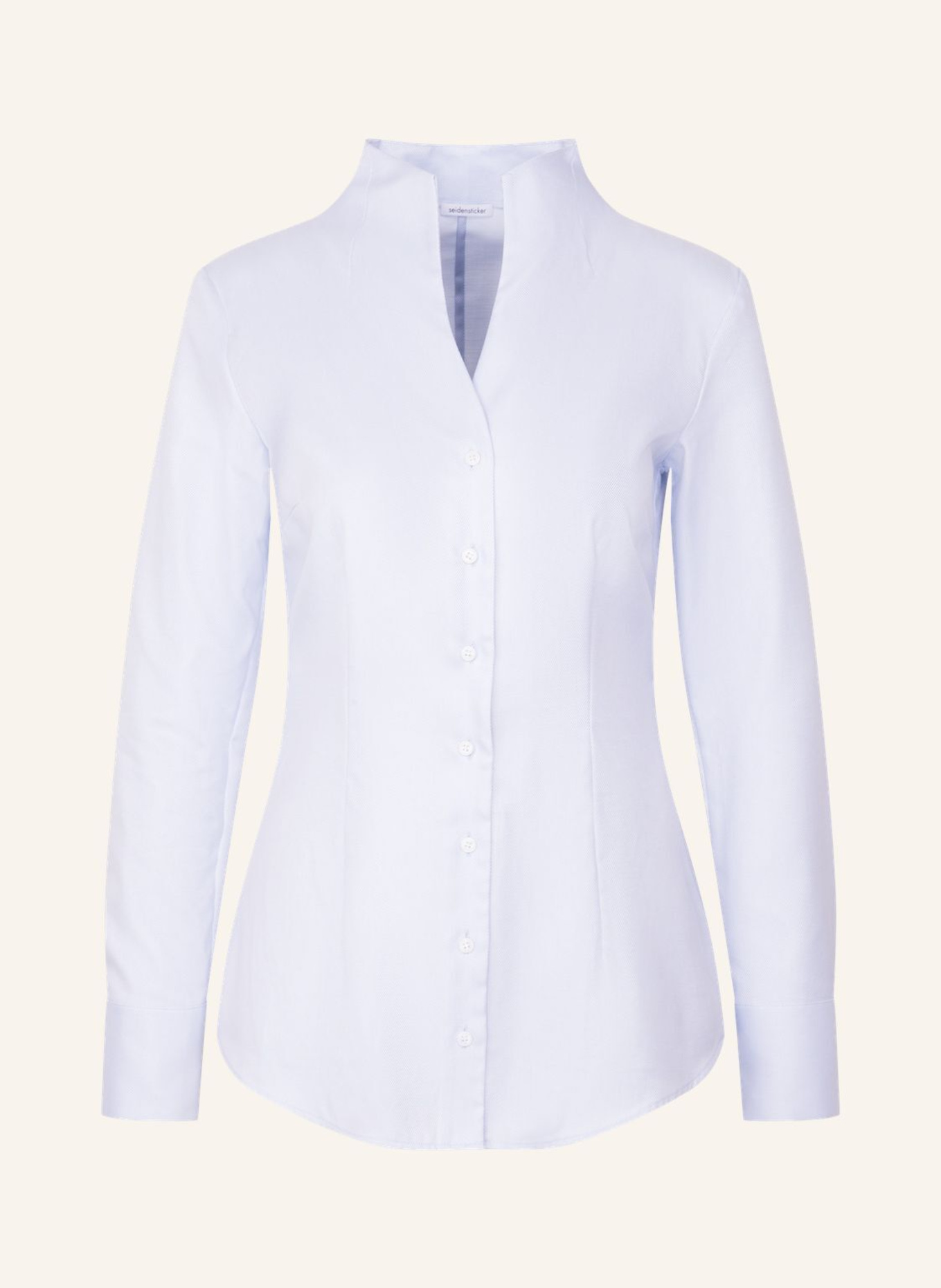 seidensticker Kelchkragenbluse: HELLBLAU
