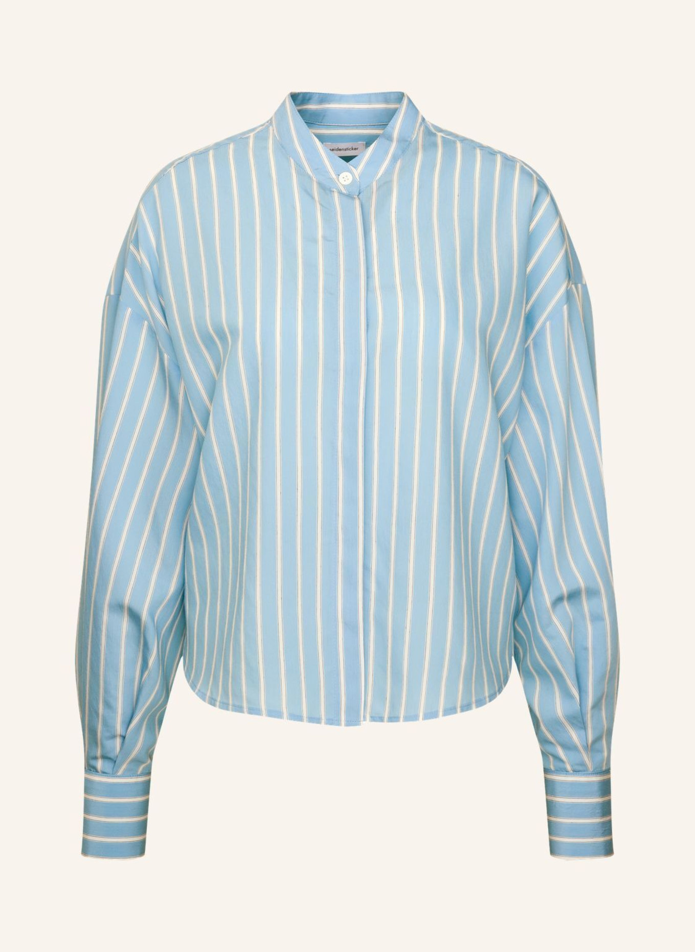 seidensticker Stehkragenbluse: BLAU