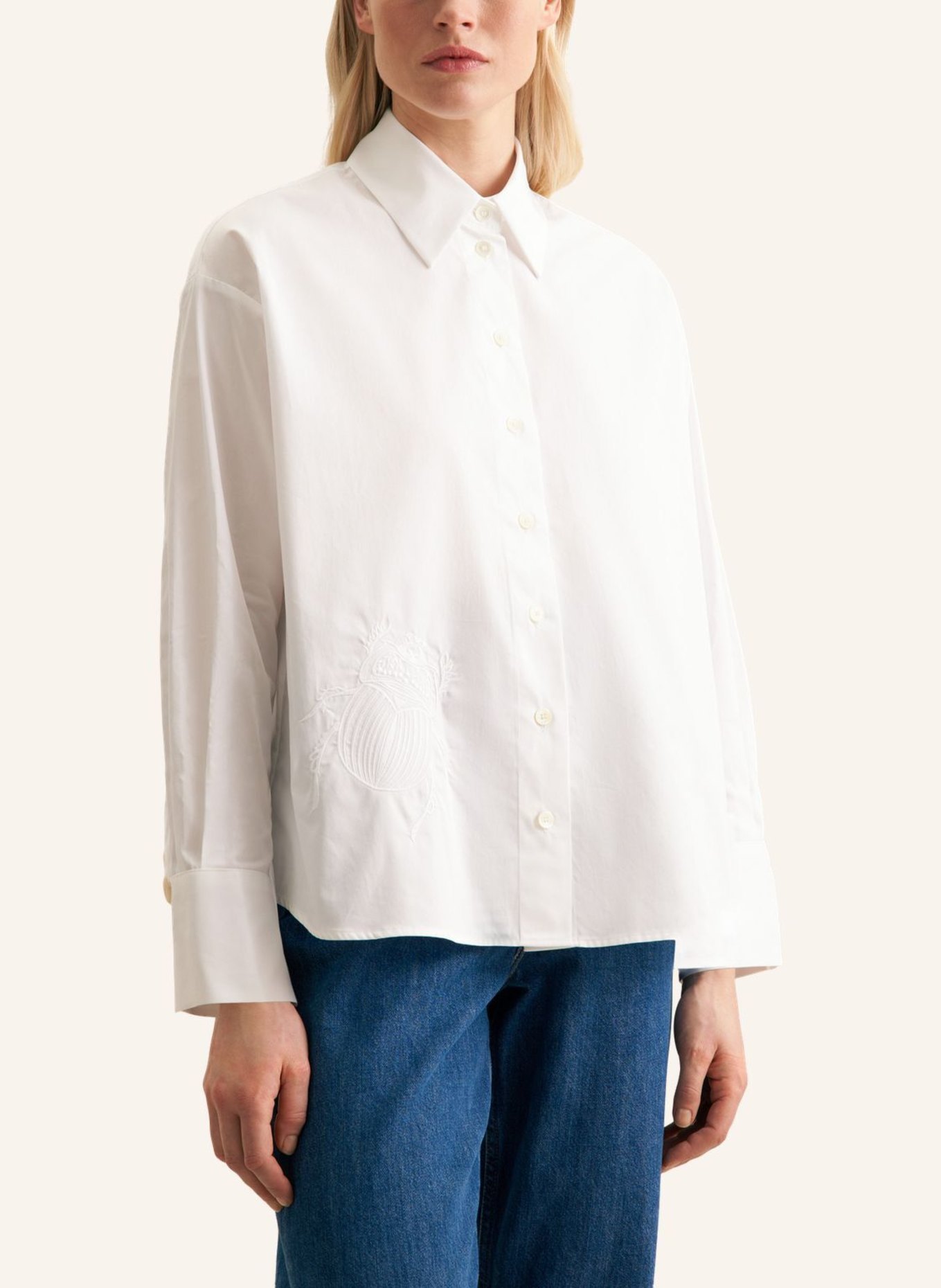 seidensticker Hemdbluse: WEISS