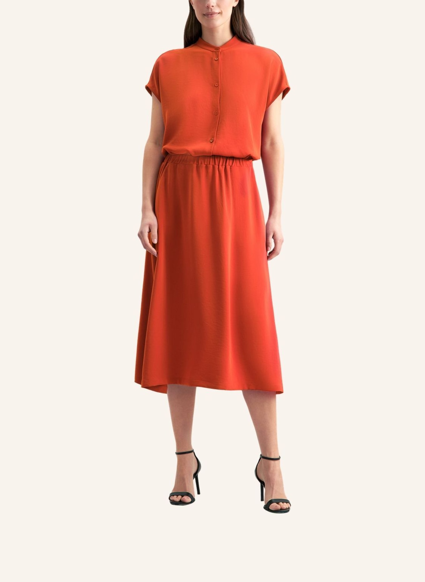 seidensticker Rock: ORANGE