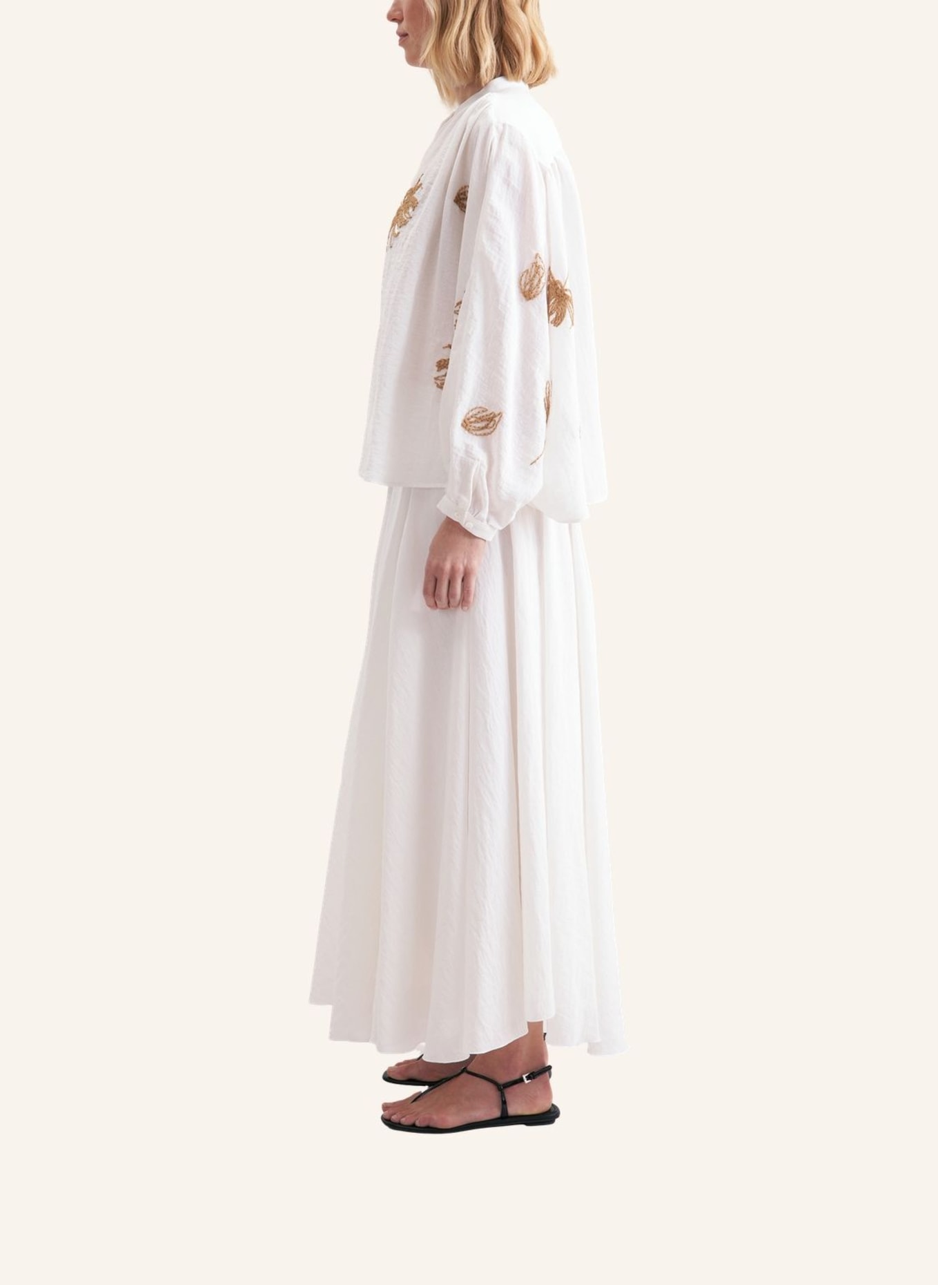 seidensticker Stehkragenbluse: ECRU