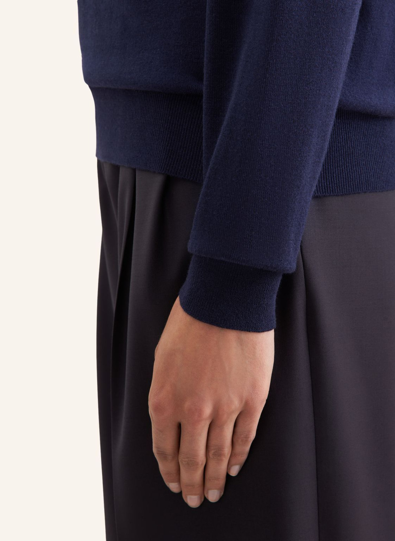 seidensticker Sweater: DUNKELBLAU