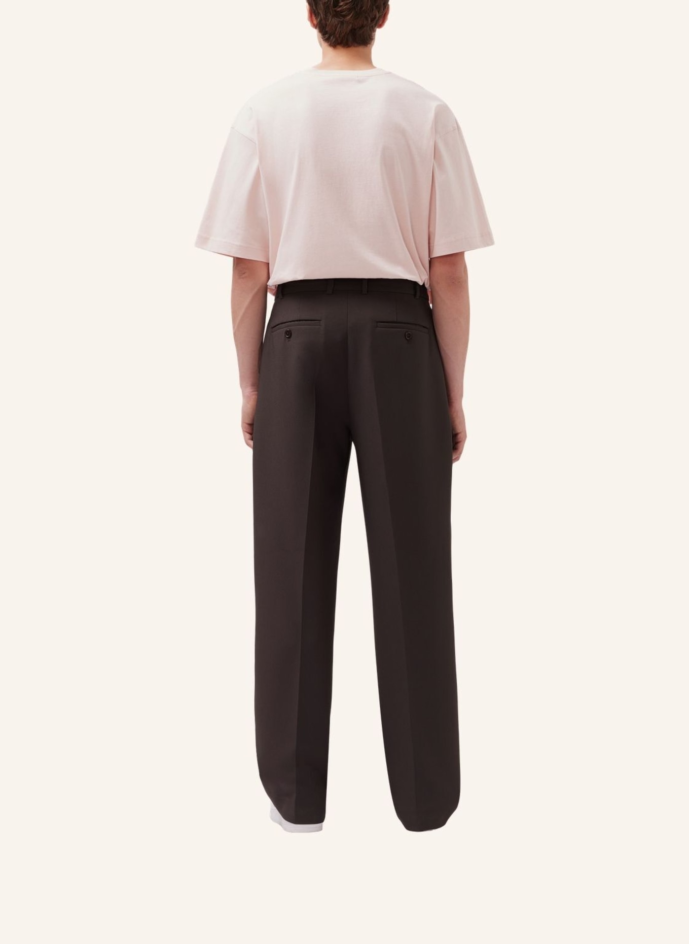 studio seidensticker Suit Pants, Chino Oversized: BRAUN