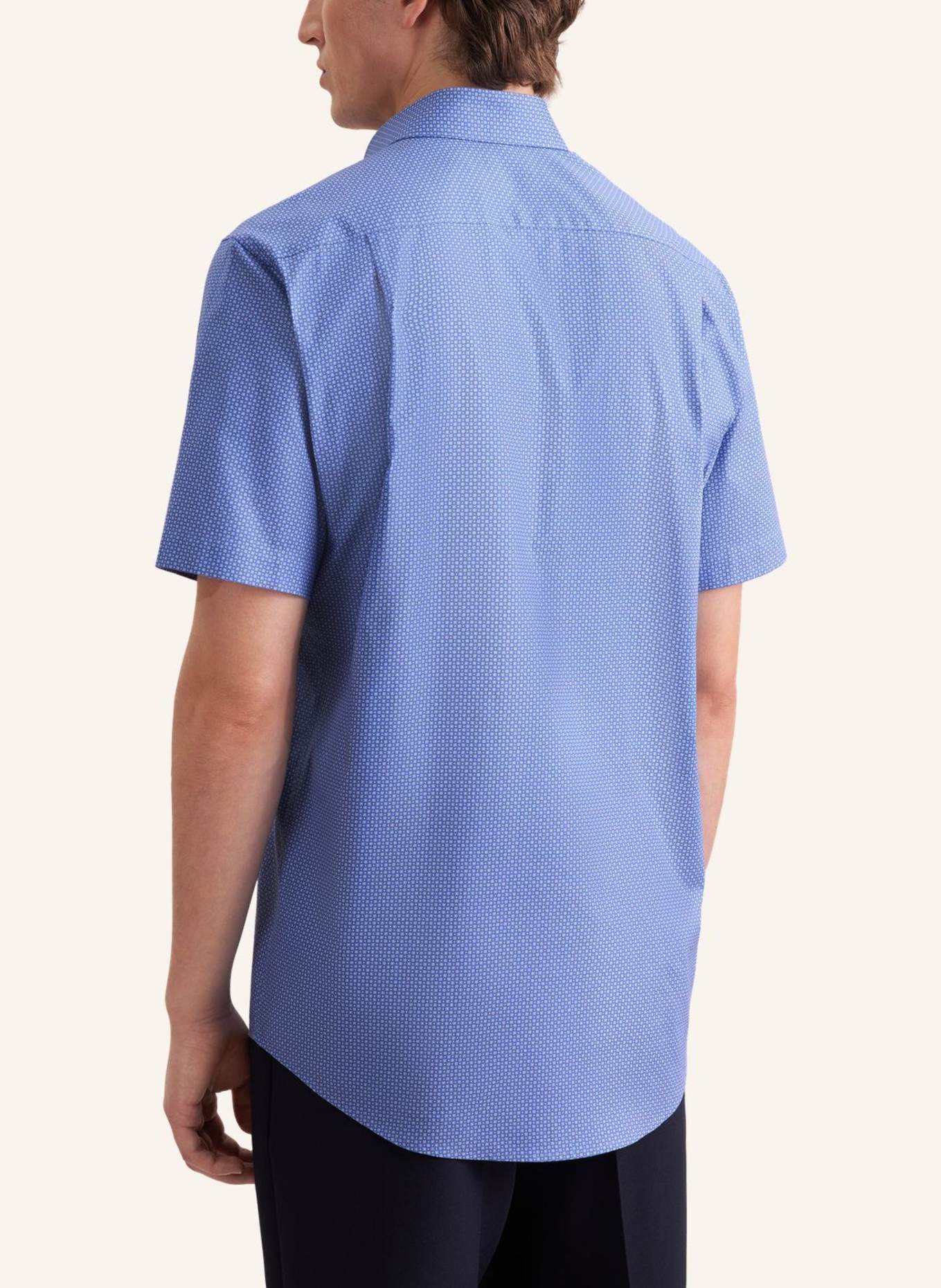 seidensticker Zakelijk overhemd met normale pasvorm: BLAUW