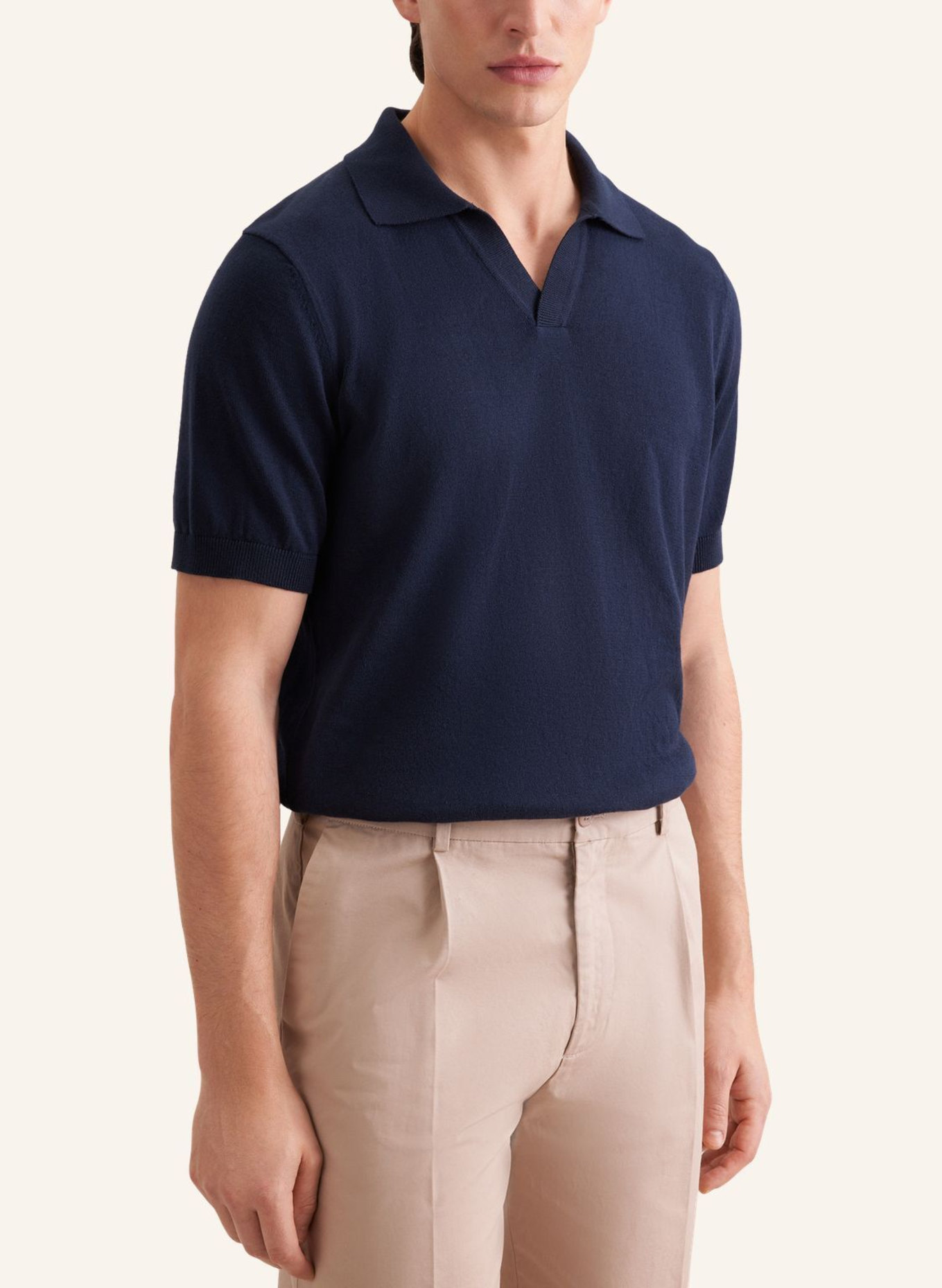 seidensticker Polo Regular Fit: DUNKELBLAU