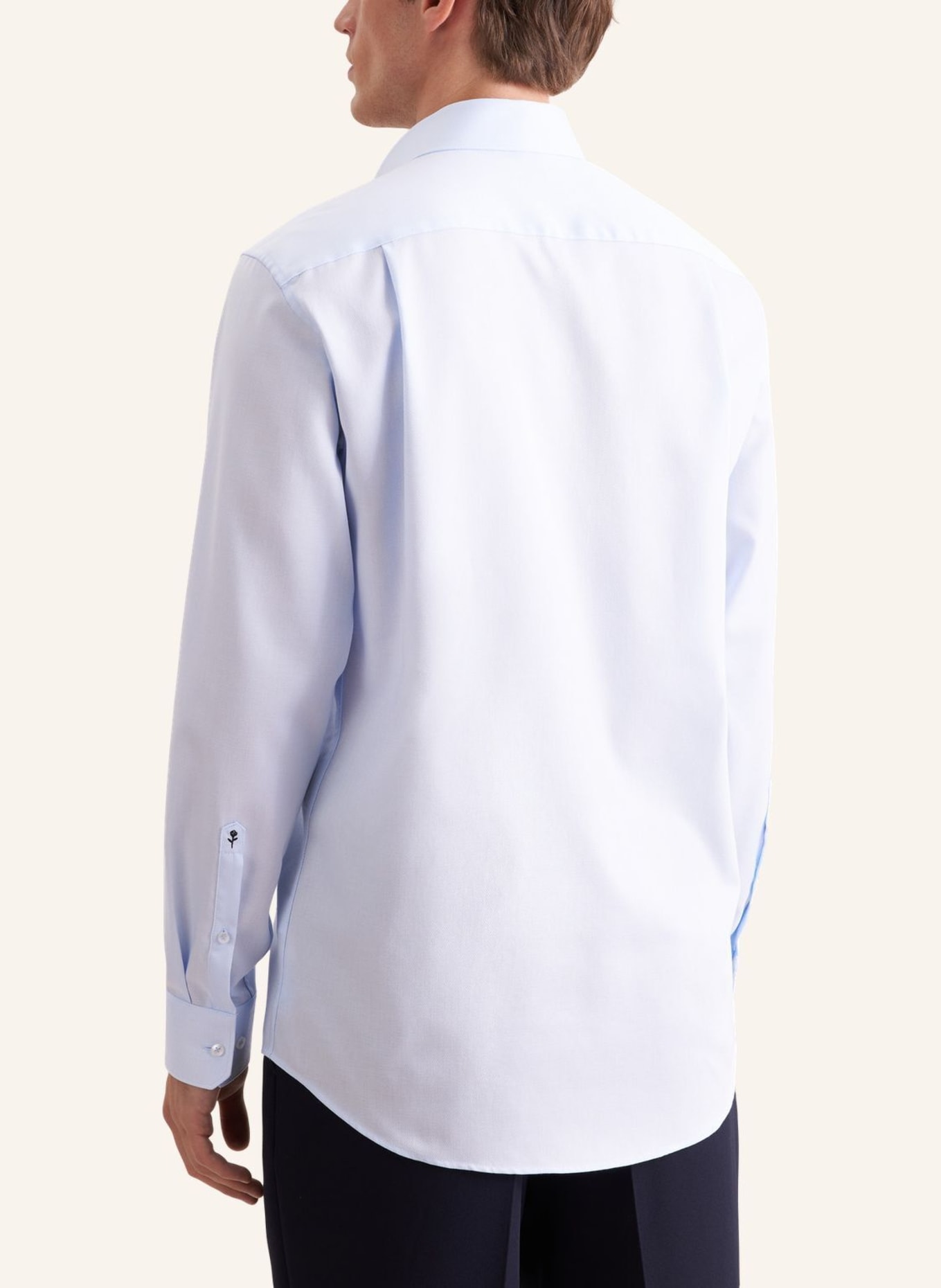 seidensticker Regular-Fit Business Shirt: LIGHT BLUE