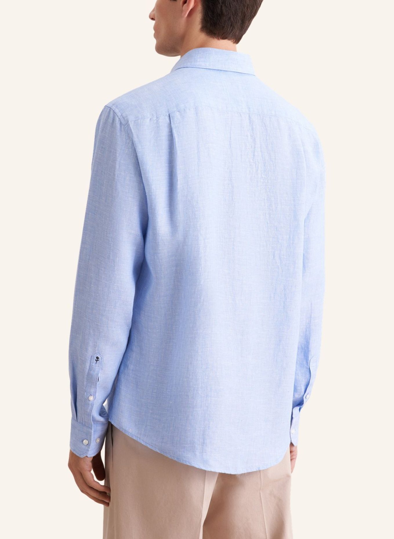 seidensticker Leinenhemd Regular Fit: BLAU