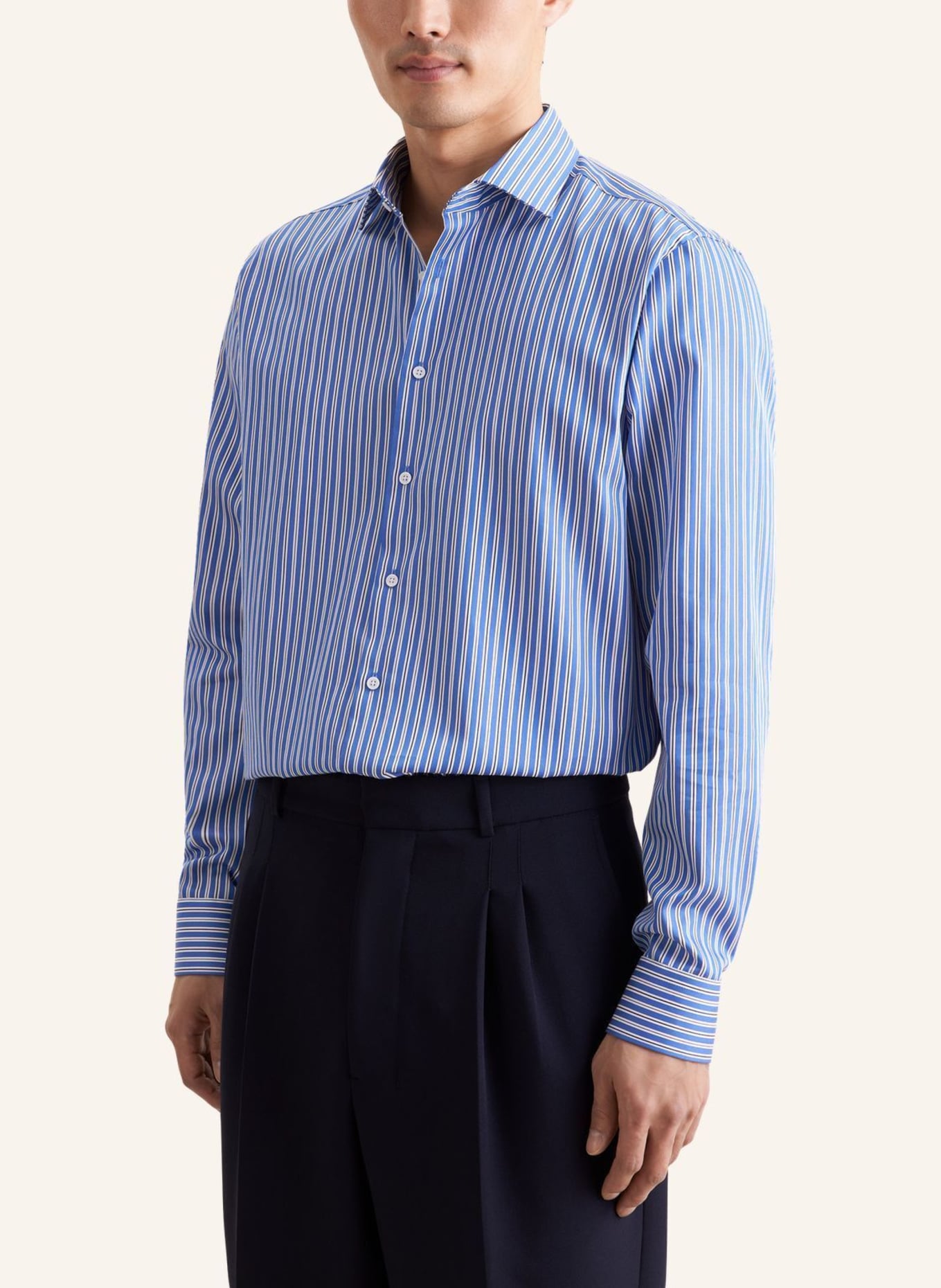 seidensticker Business Hemd Regular Fit: BLAU