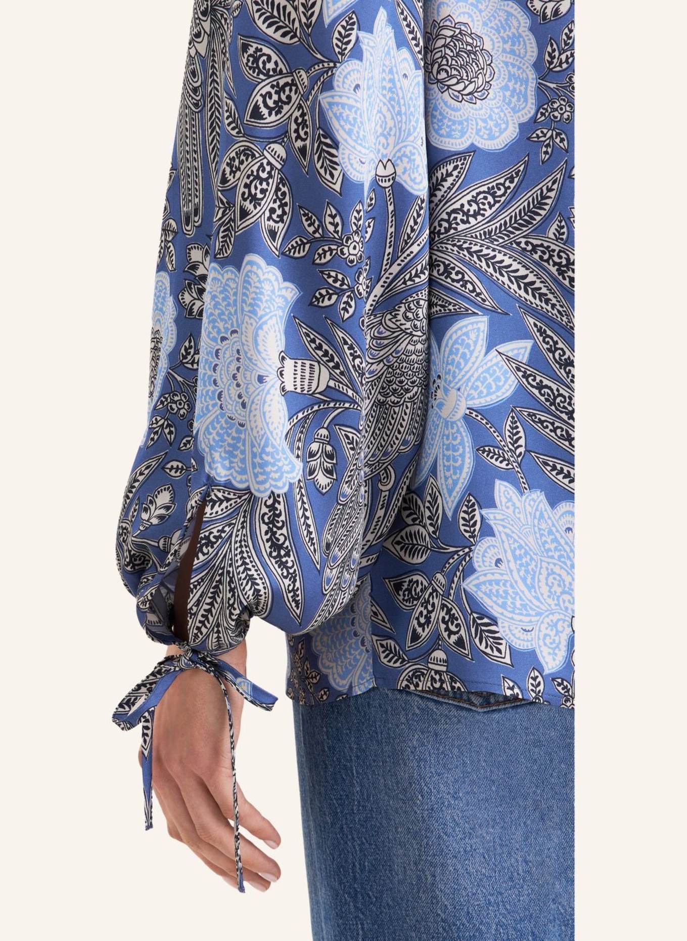 seidensticker Schlupfbluse: BLAU