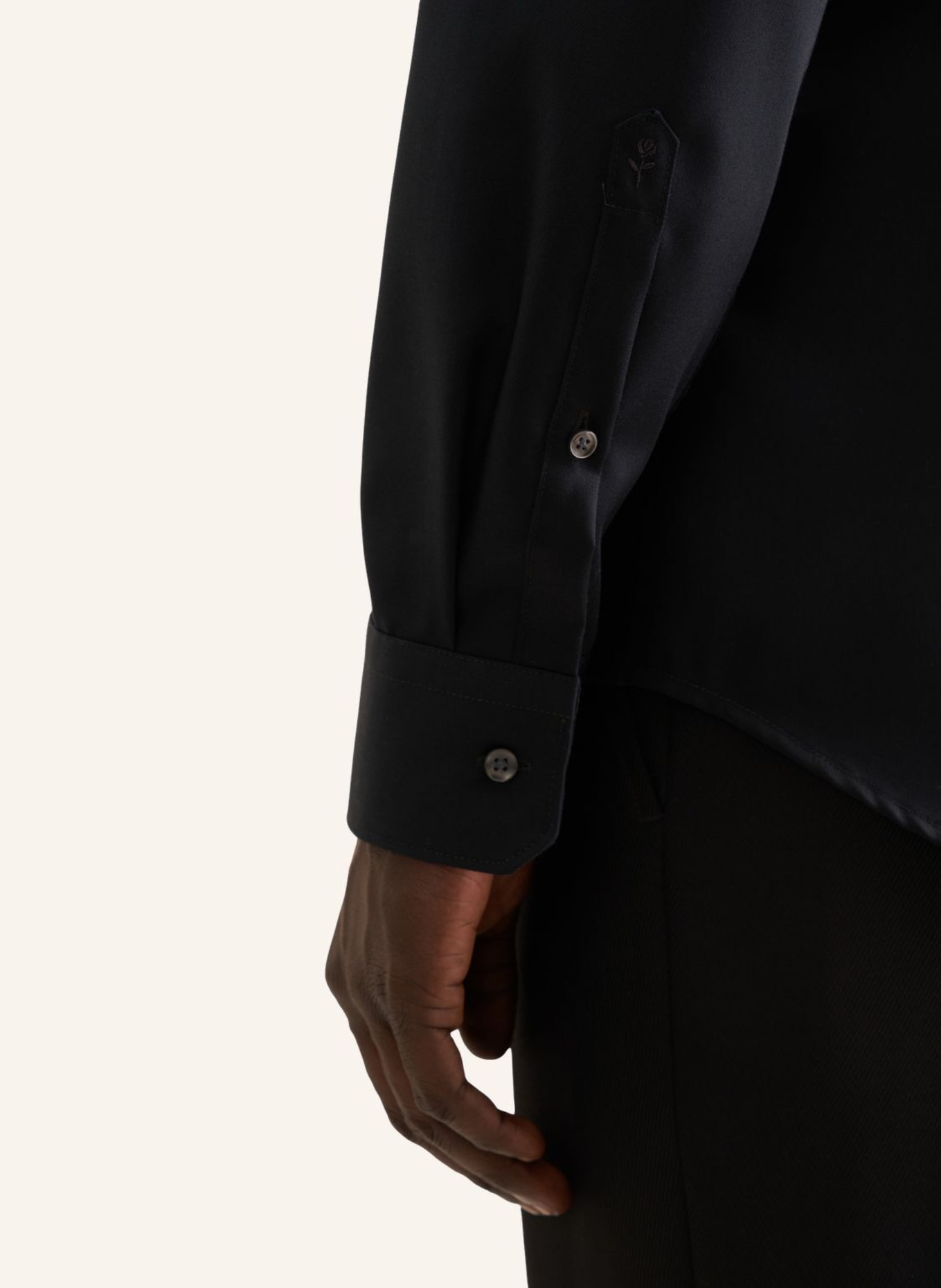 seidensticker Business Hemd X-Slim Fit: SCHWARZ