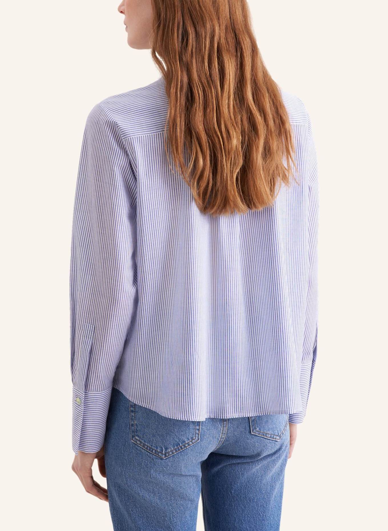 seidensticker Stehkragenbluse: BLAU