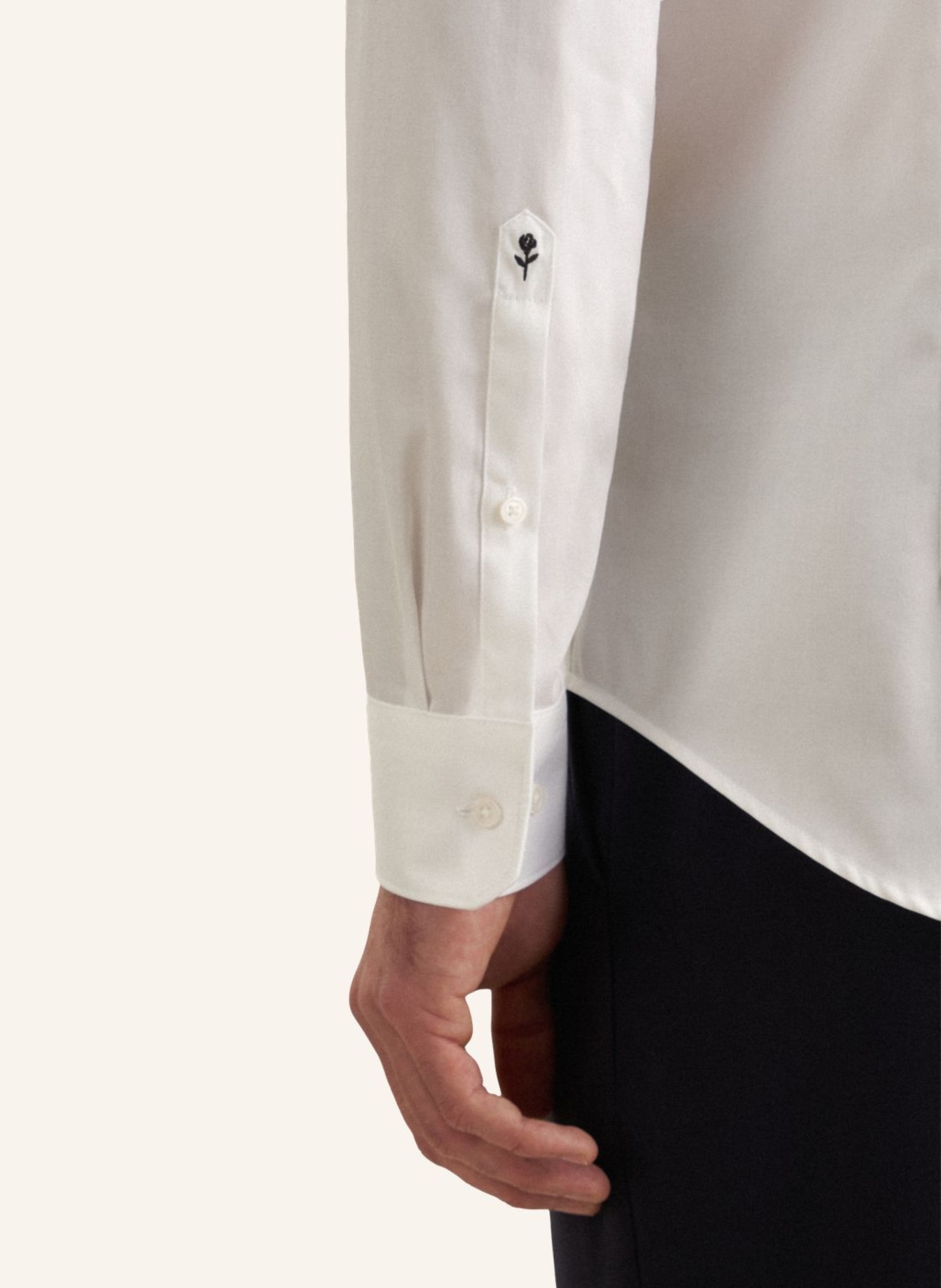seidensticker Business Hemd Slim Fit: WEISS