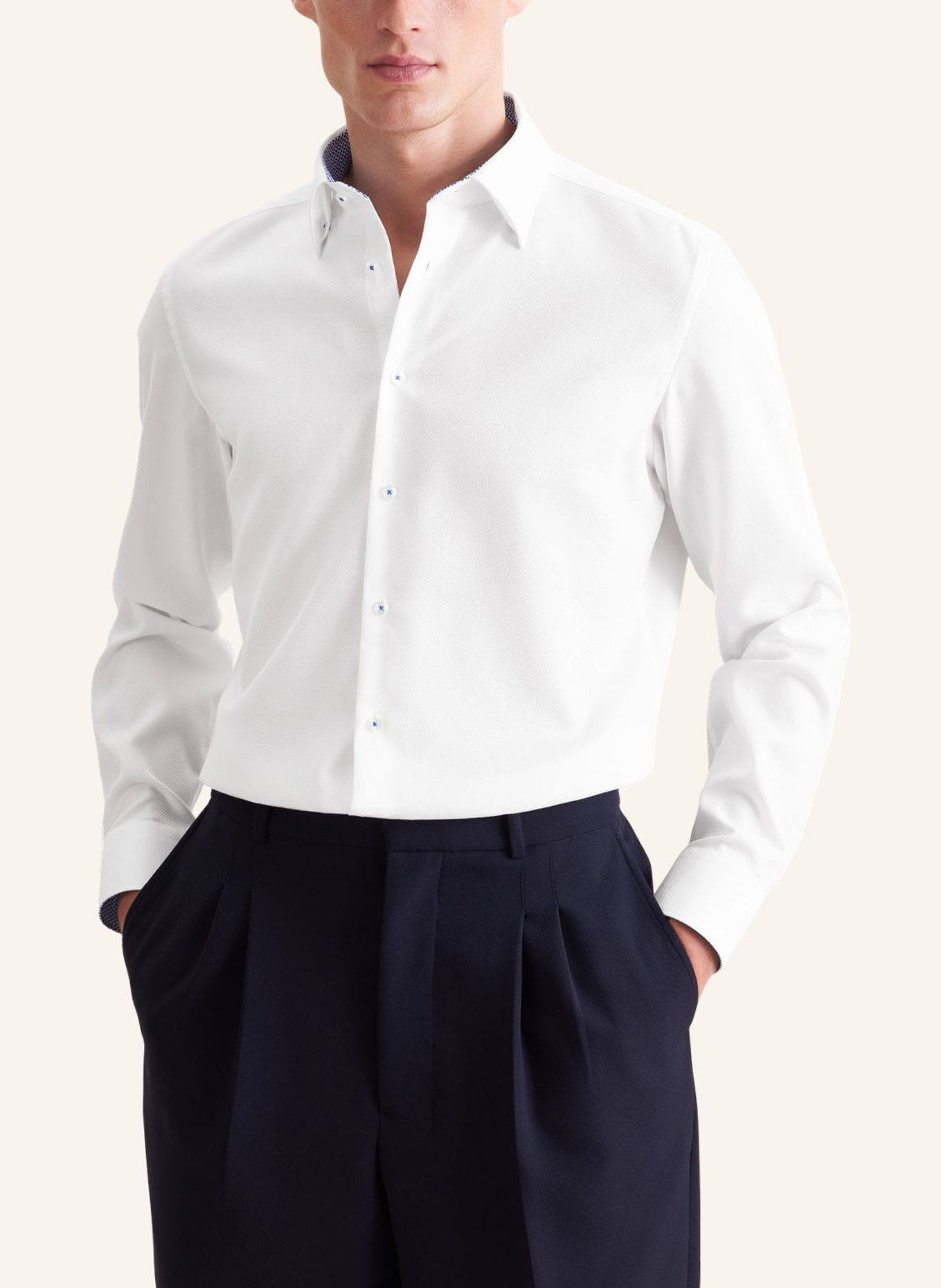 seidensticker Business Hemd Slim Fit: WEISS