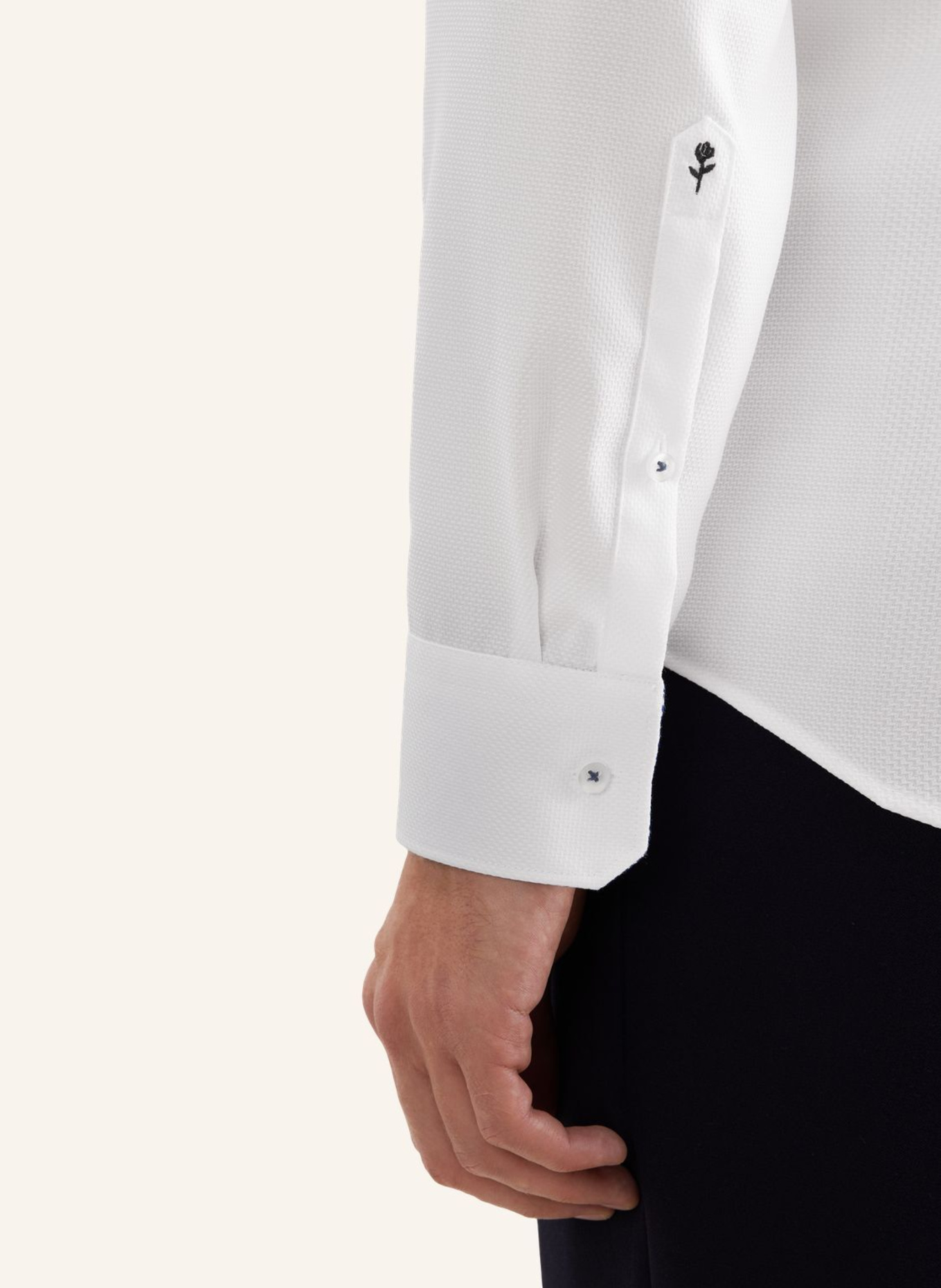 seidensticker Business Hemd Slim Fit: WEISS