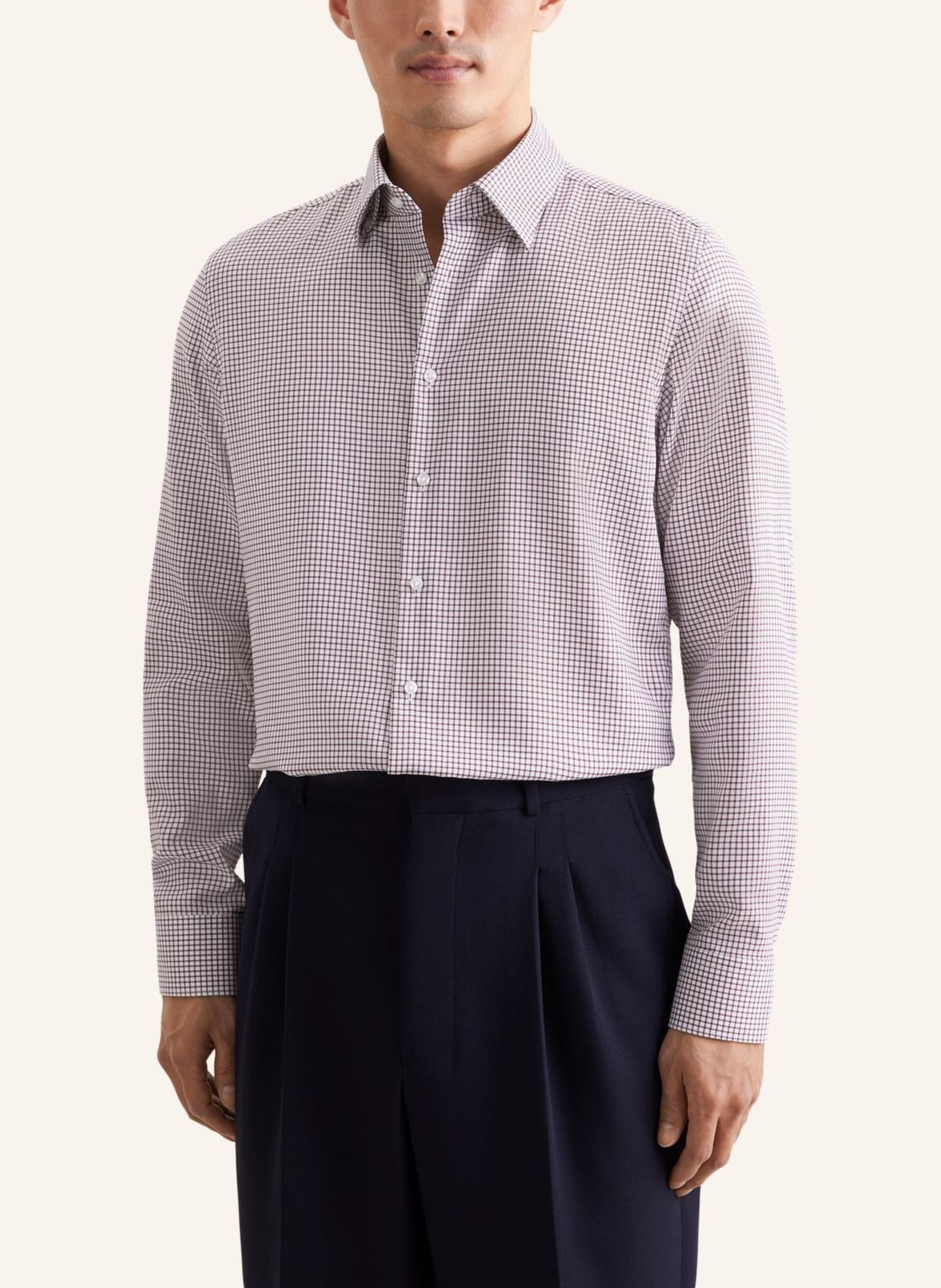 seidensticker Business Hemd Slim Fit: BRAUN