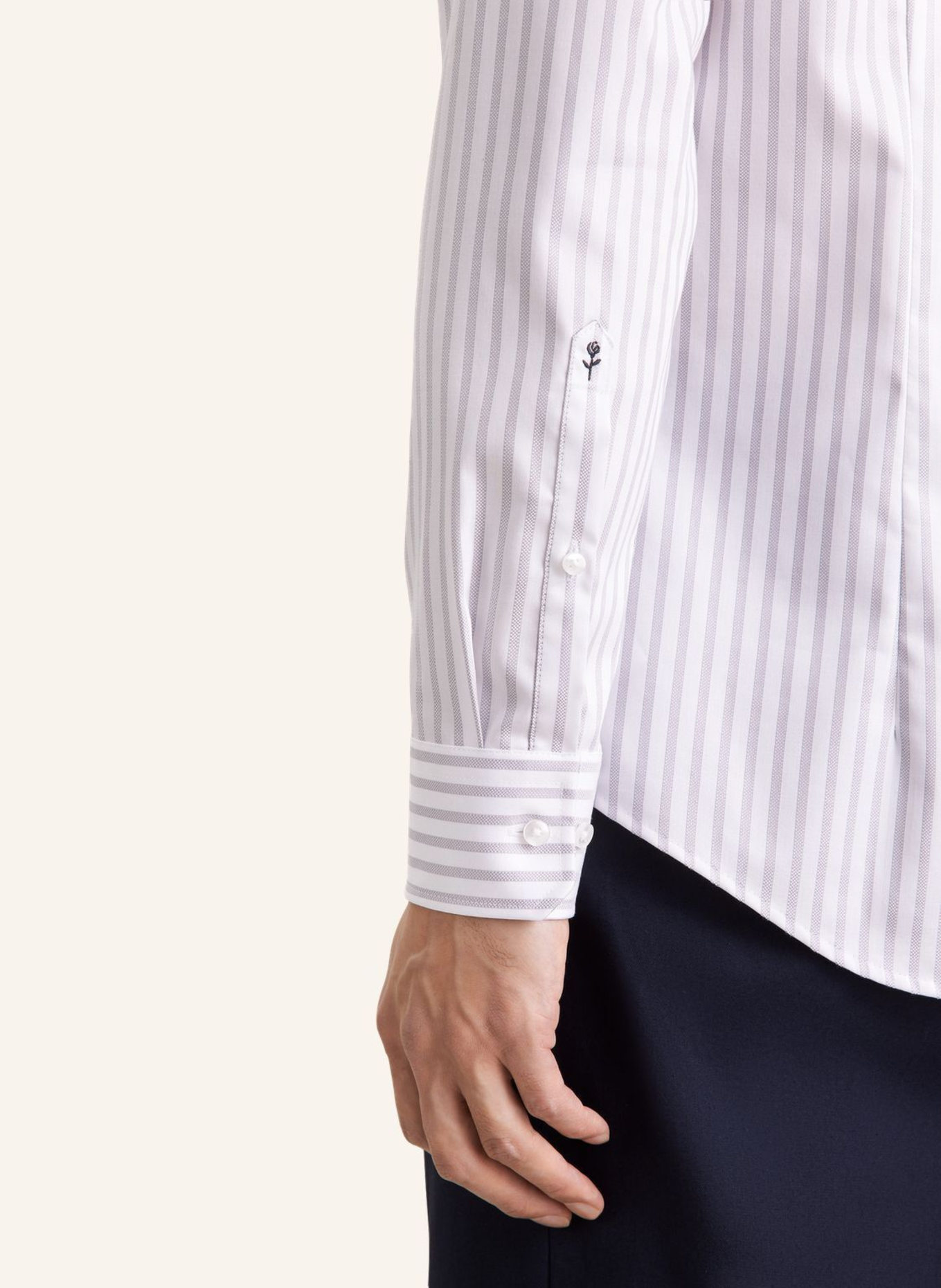 seidensticker Business Hemd Slim Fit: GRAU