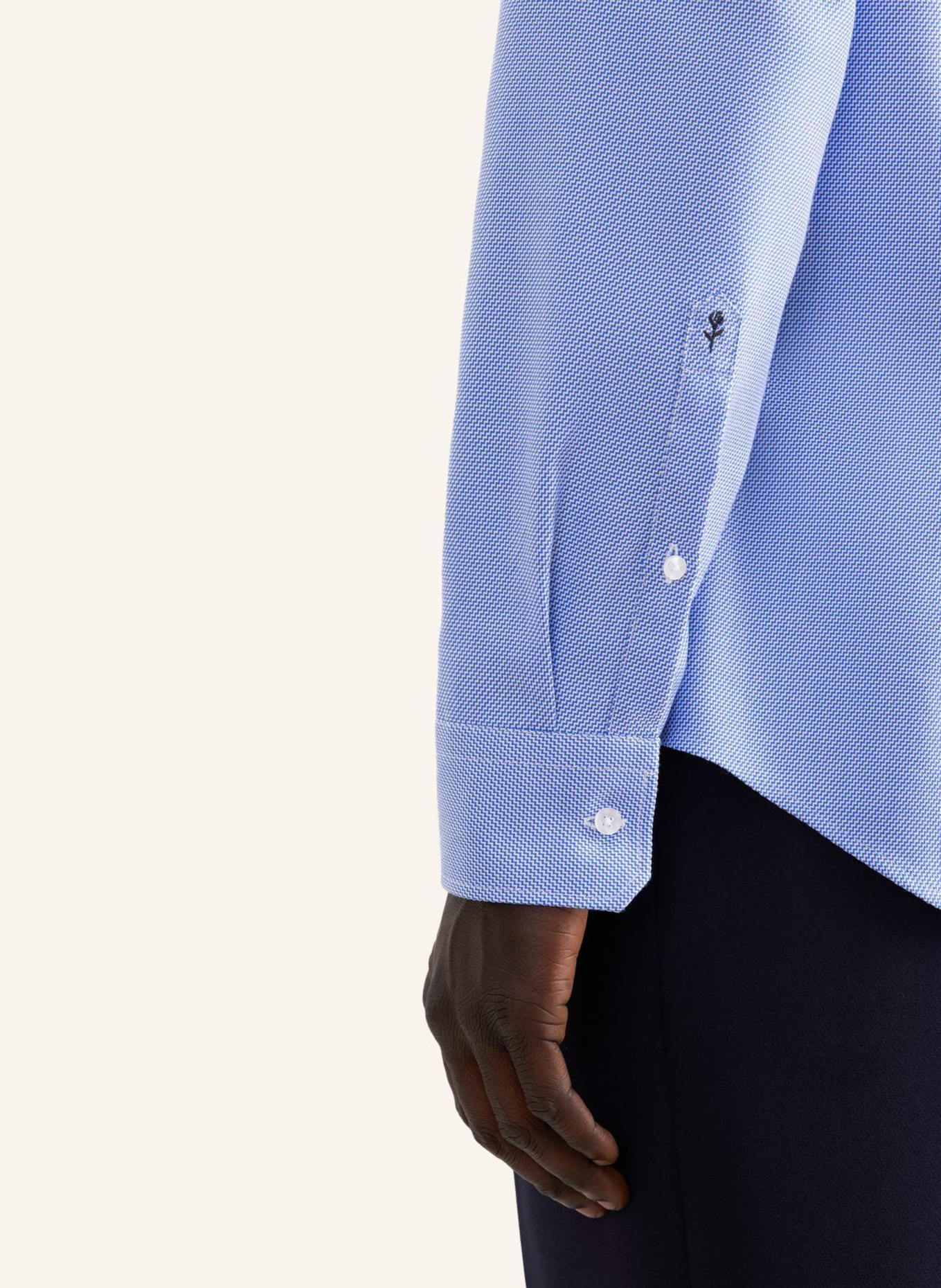 seidensticker , Business Hemd Shaped Fit: BLAU