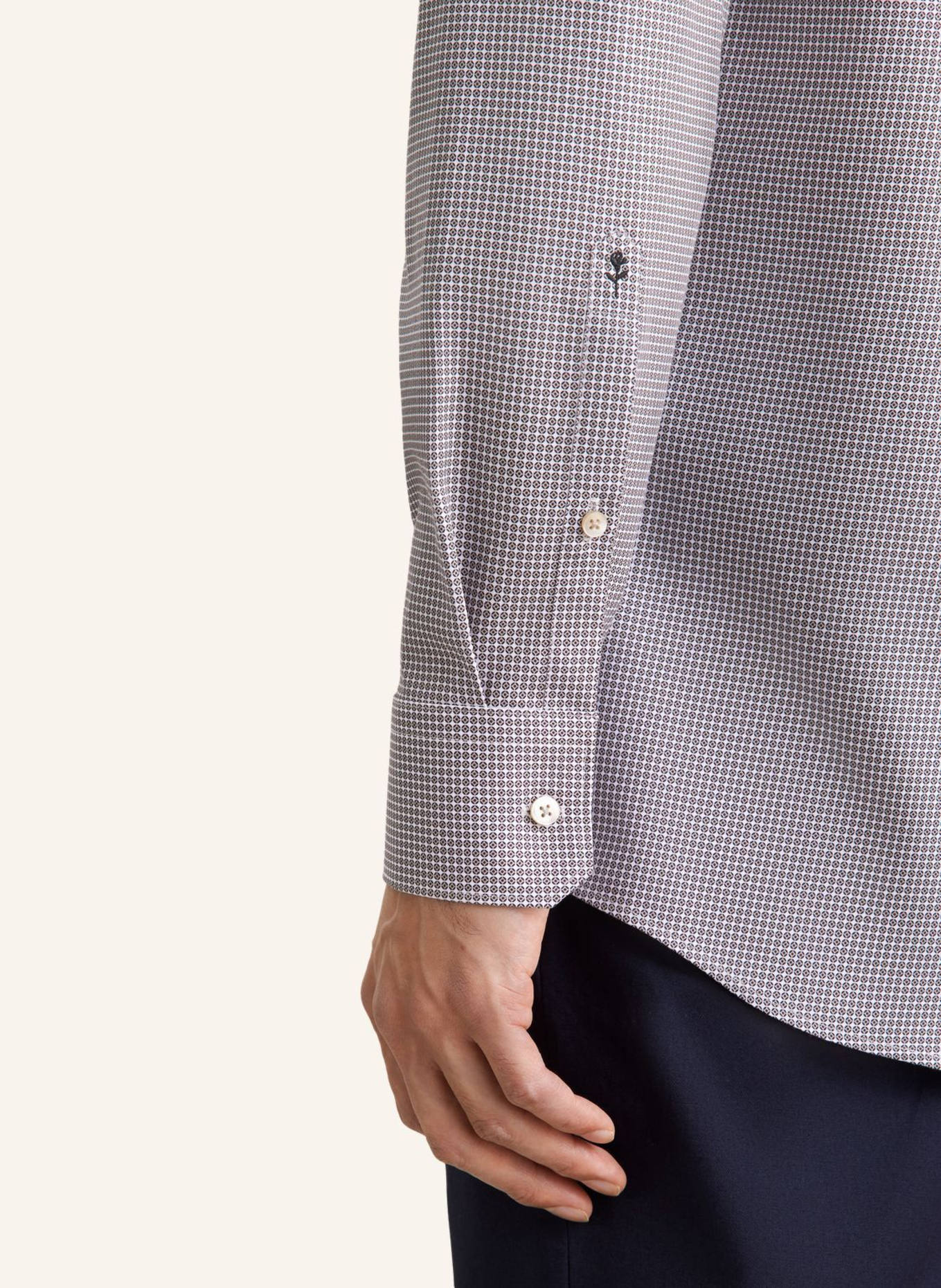 seidensticker Business Hemd Comfort Fit: BEIGE