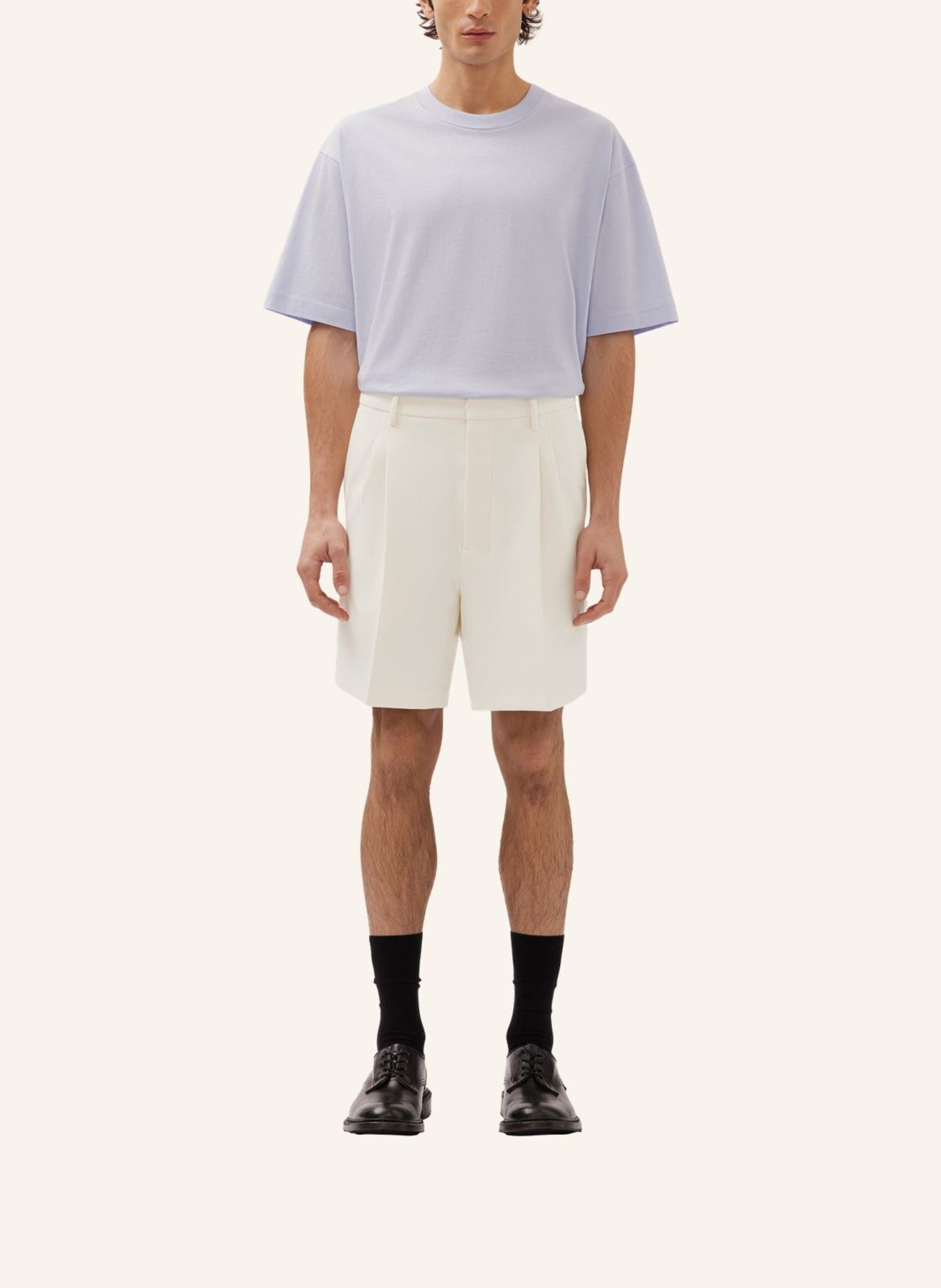 studio seidensticker Shorts Regular Fit: ECRU