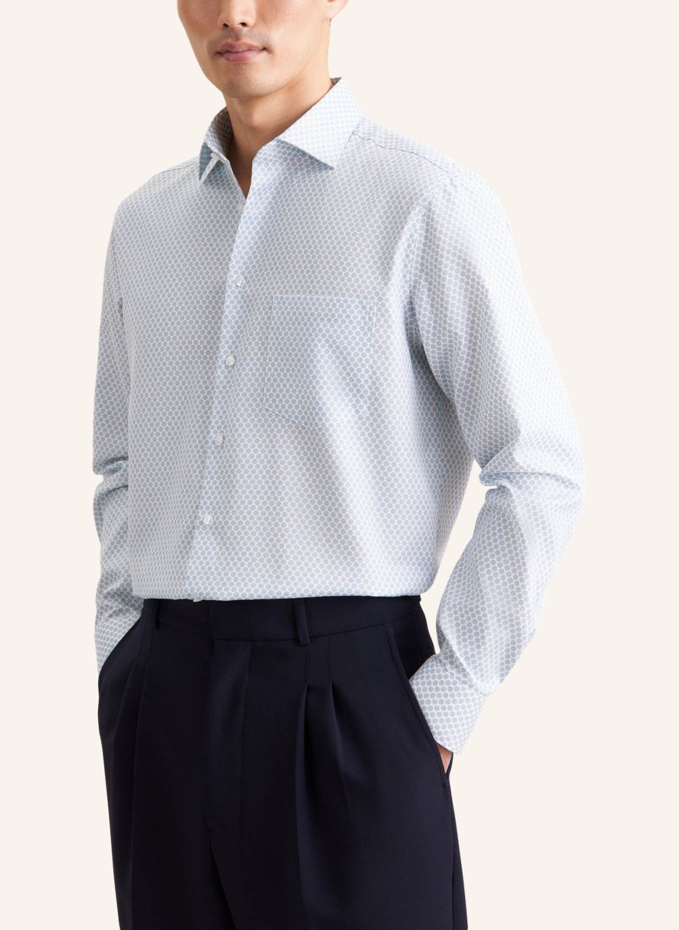 seidensticker Business Hemd Comfort Fit: TÜRKIS