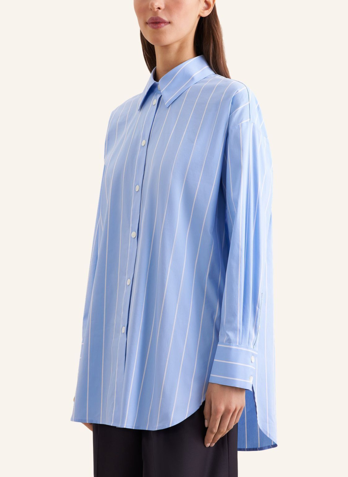 seidensticker Hemdbluse: HELLBLAU