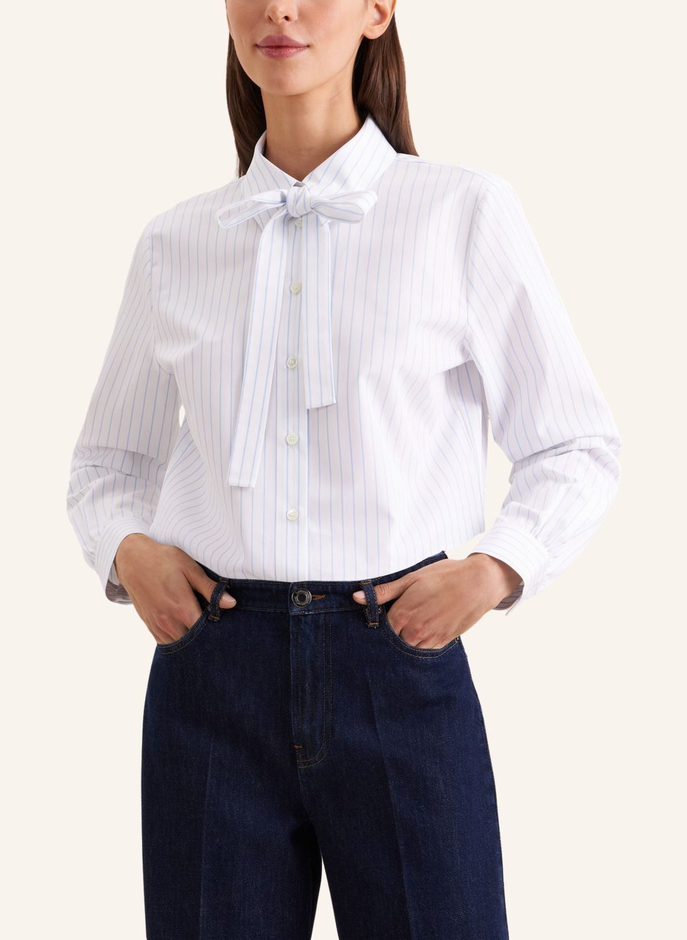 seidensticker Hemdbluse: HELLBLAU